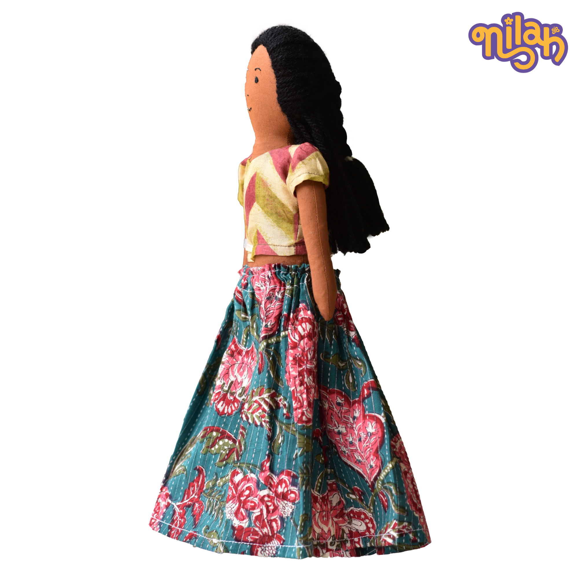 Malai doing her part of the Sunday family chores