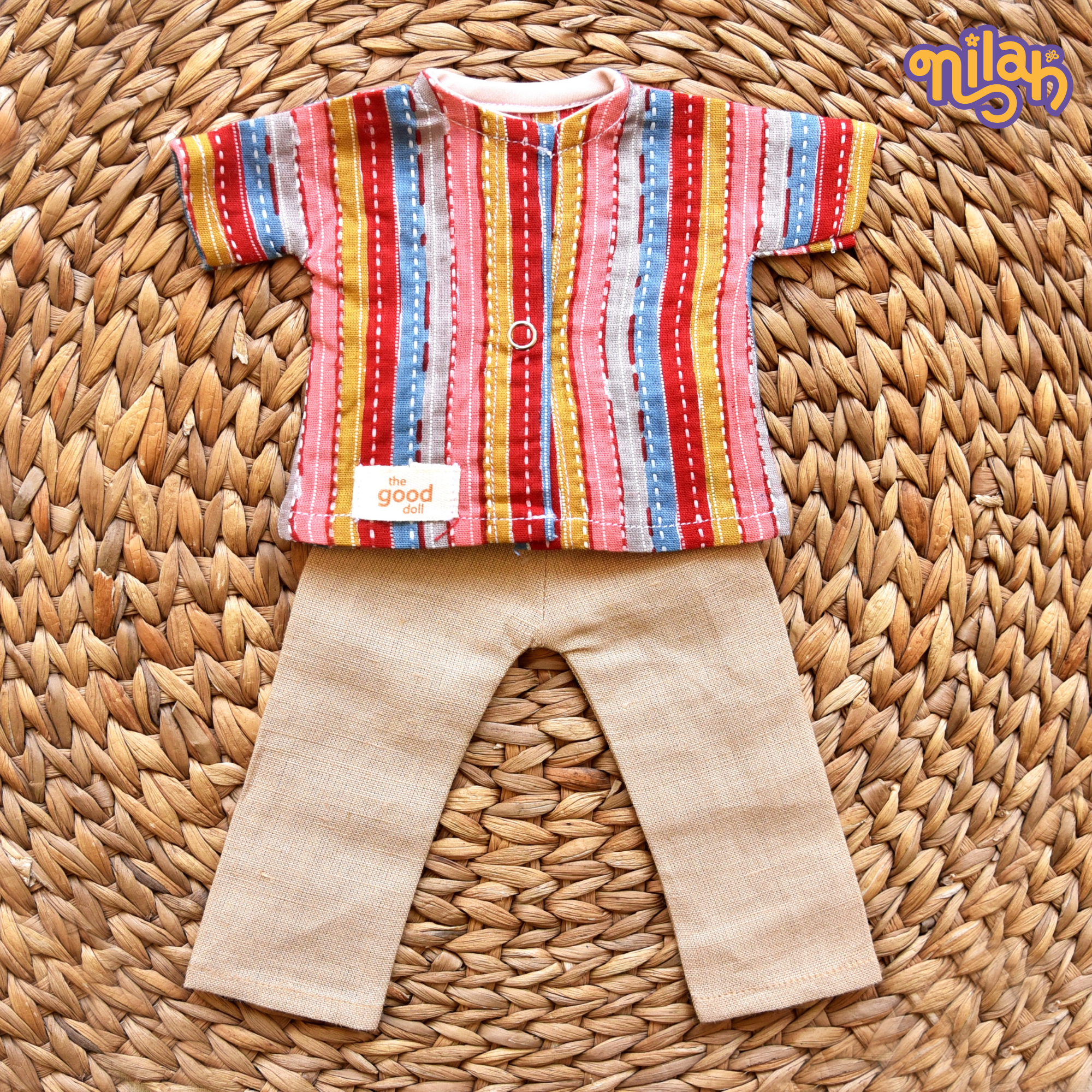 Handmade Doll Dress Set – Appa & Thatha