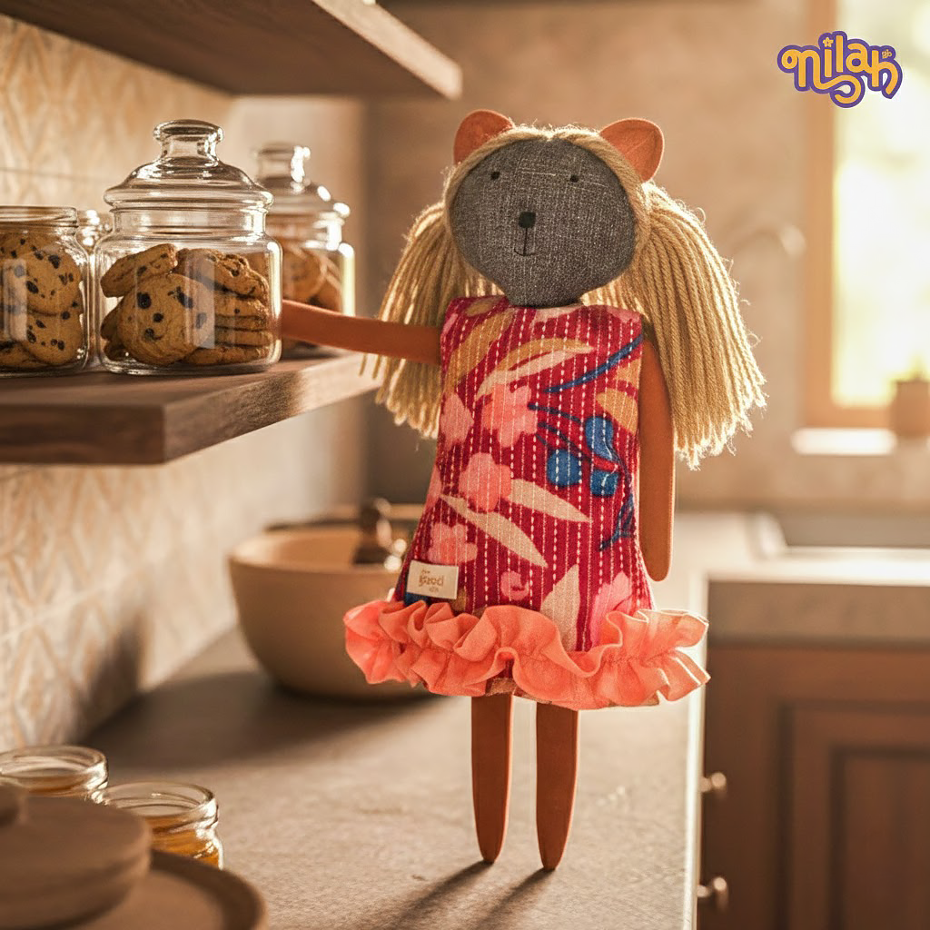 Akka Karadi sneaks into the kitchen