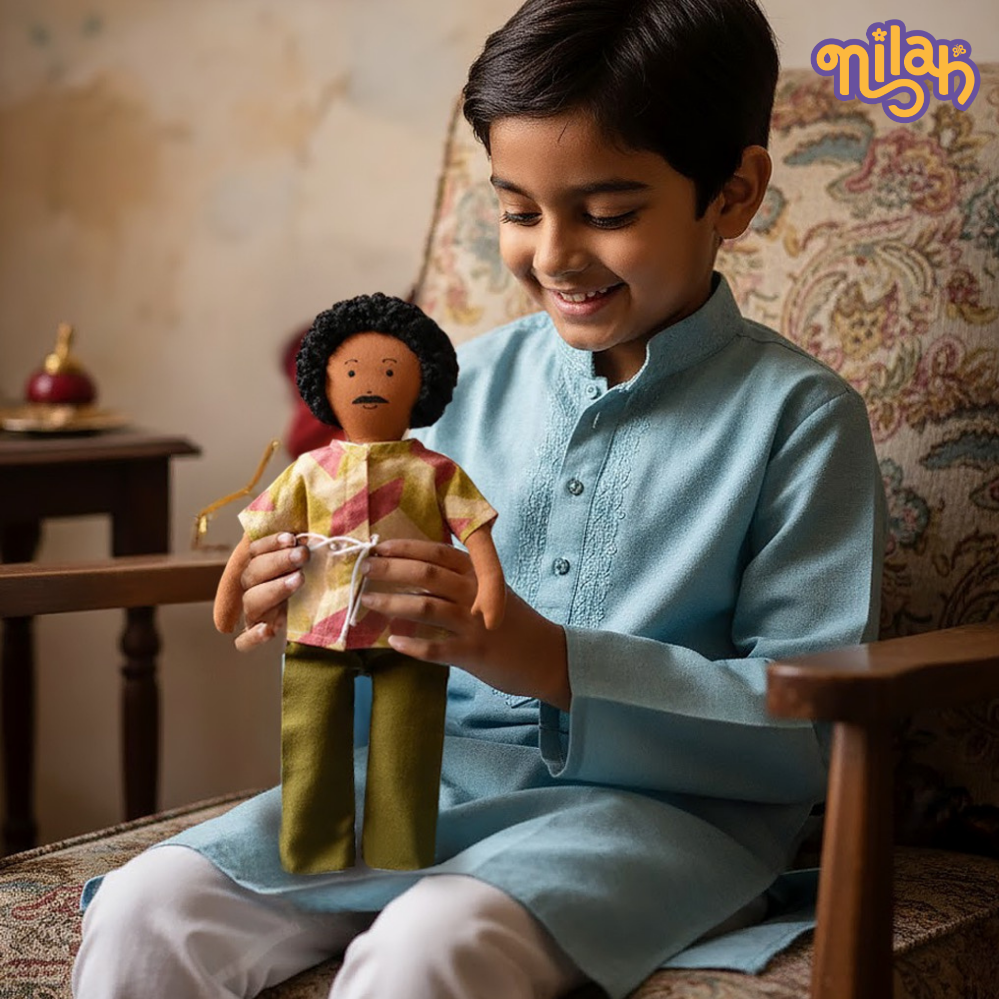 Appa buying groceries for a special family lunch