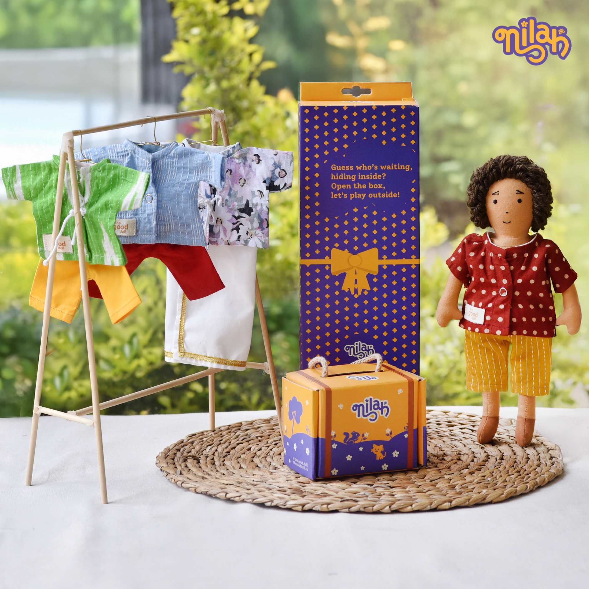 Raagu looking for his night wear