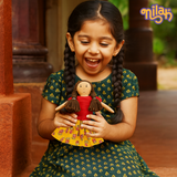 Nilah exploring her garden