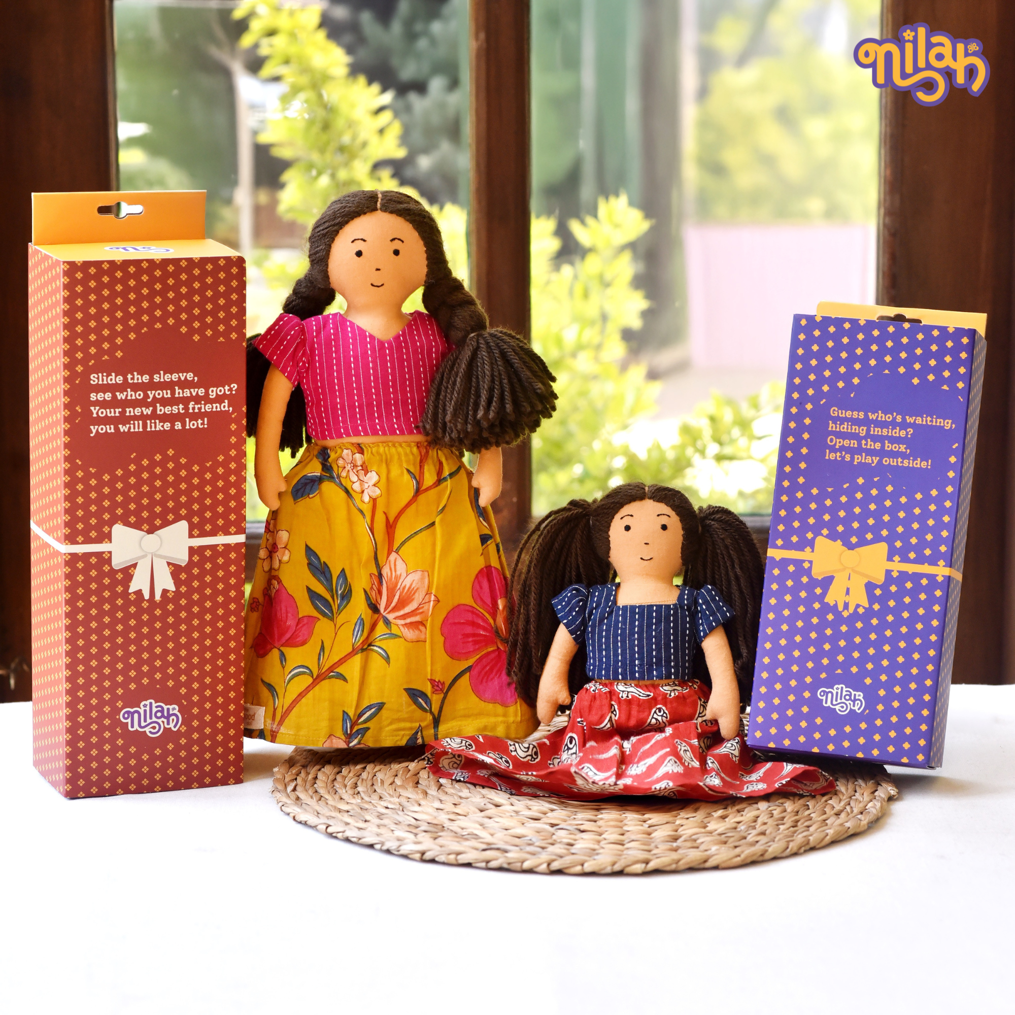 A world of creativity with Nilah and Mira