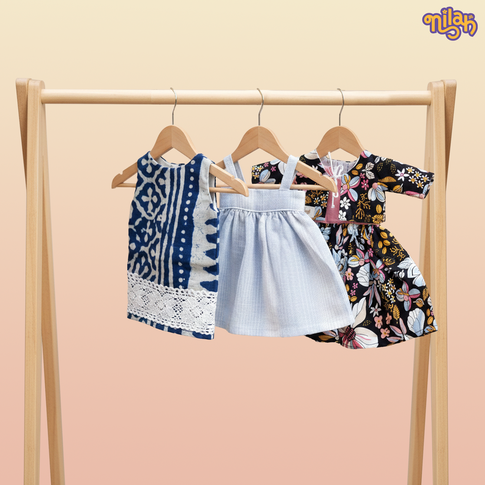 Set of 3 - Nilah & Malai pack for two day trip