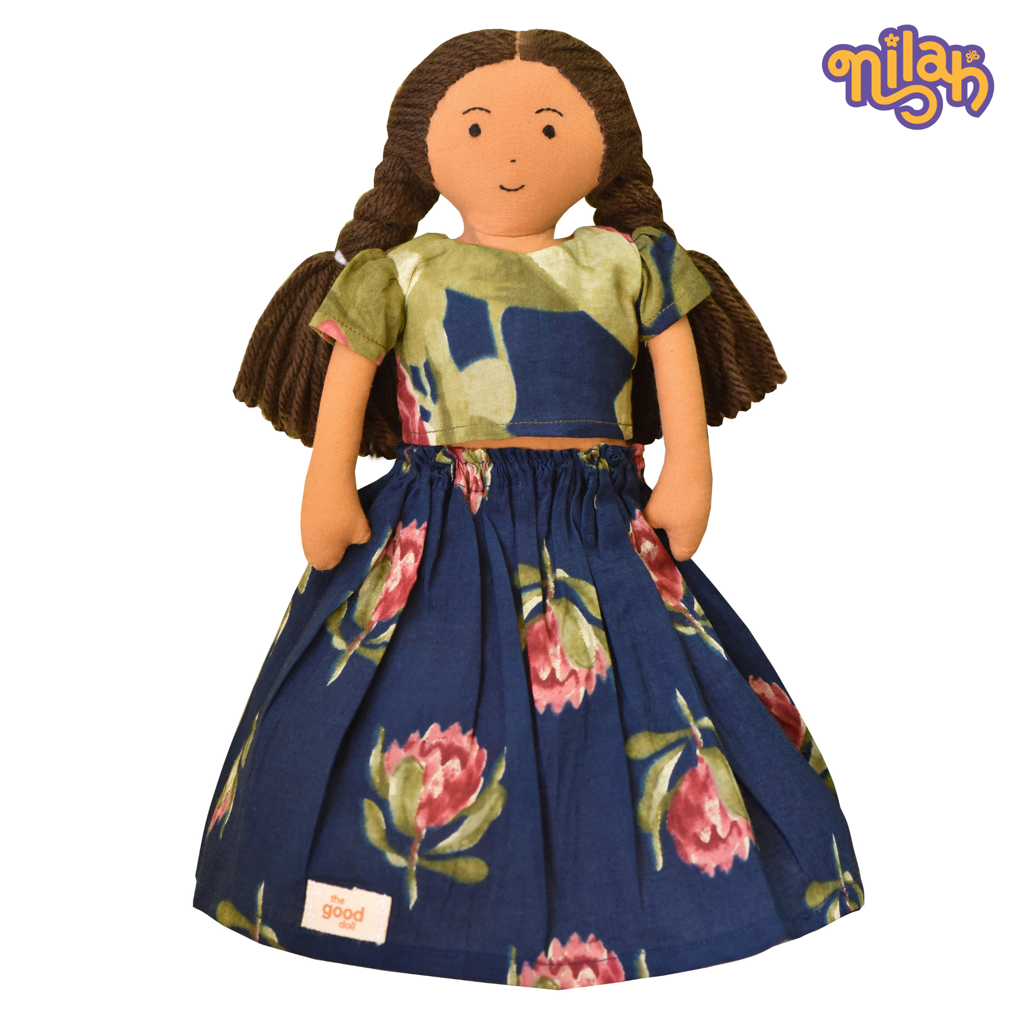 Nilah gardening at her school