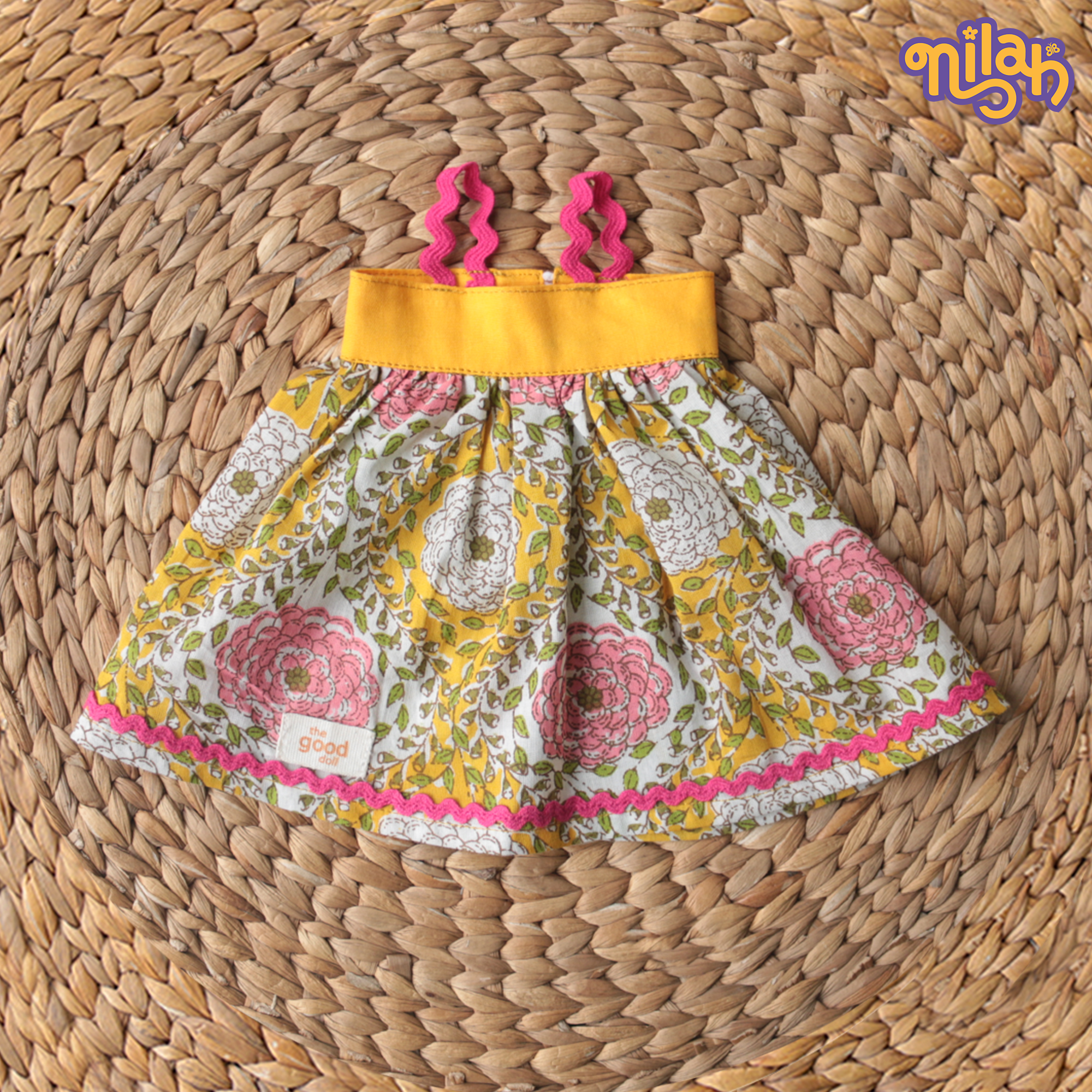 Handmade Doll Dress Set – Nilah & Malai