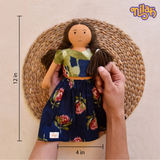 Nilah gardening at her school