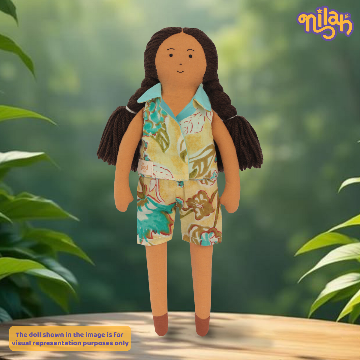 Handmade Dandelion Doll Dress Set - Nilah & Malai