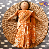 Amma exploring Appa's garden