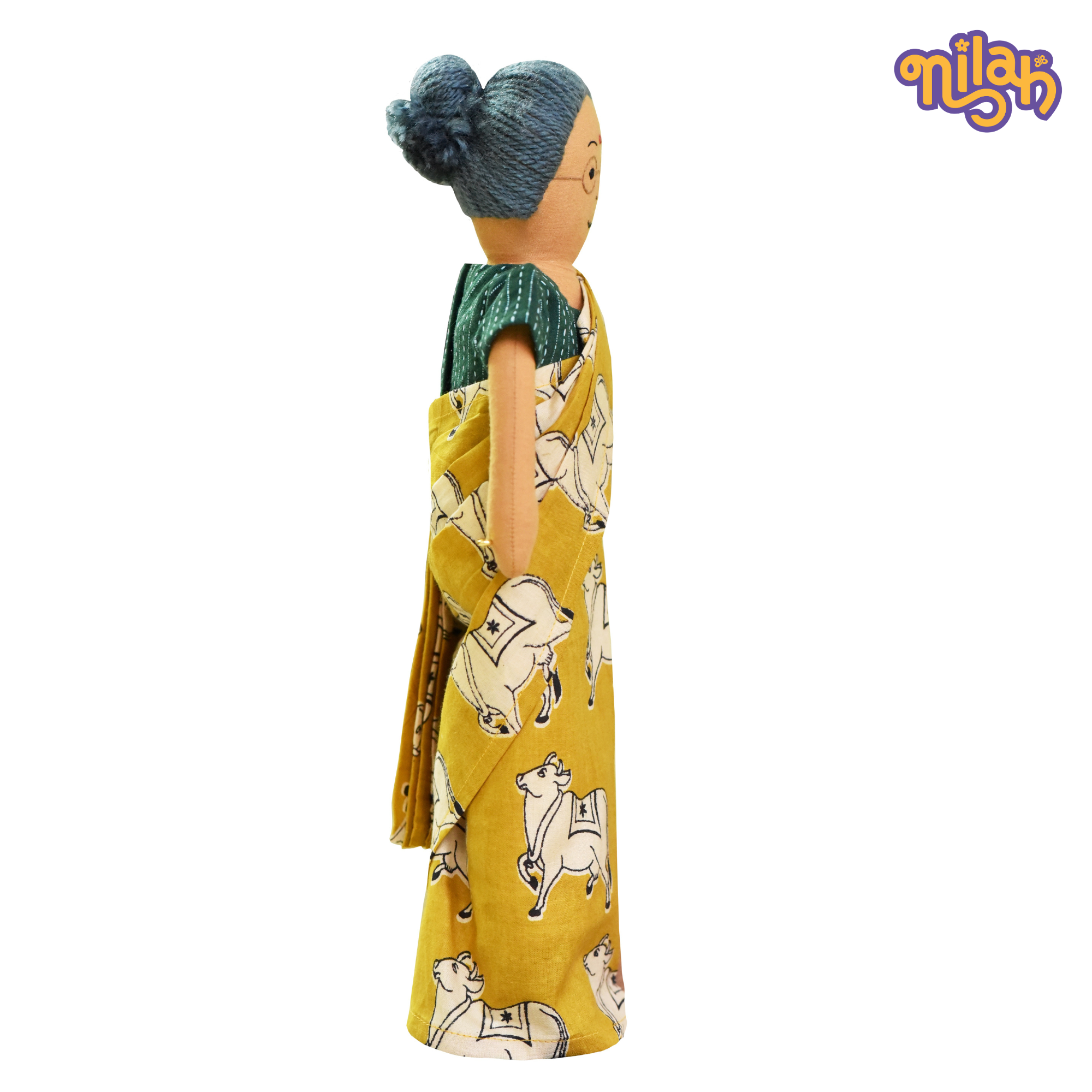 Paati preparing mango sambar