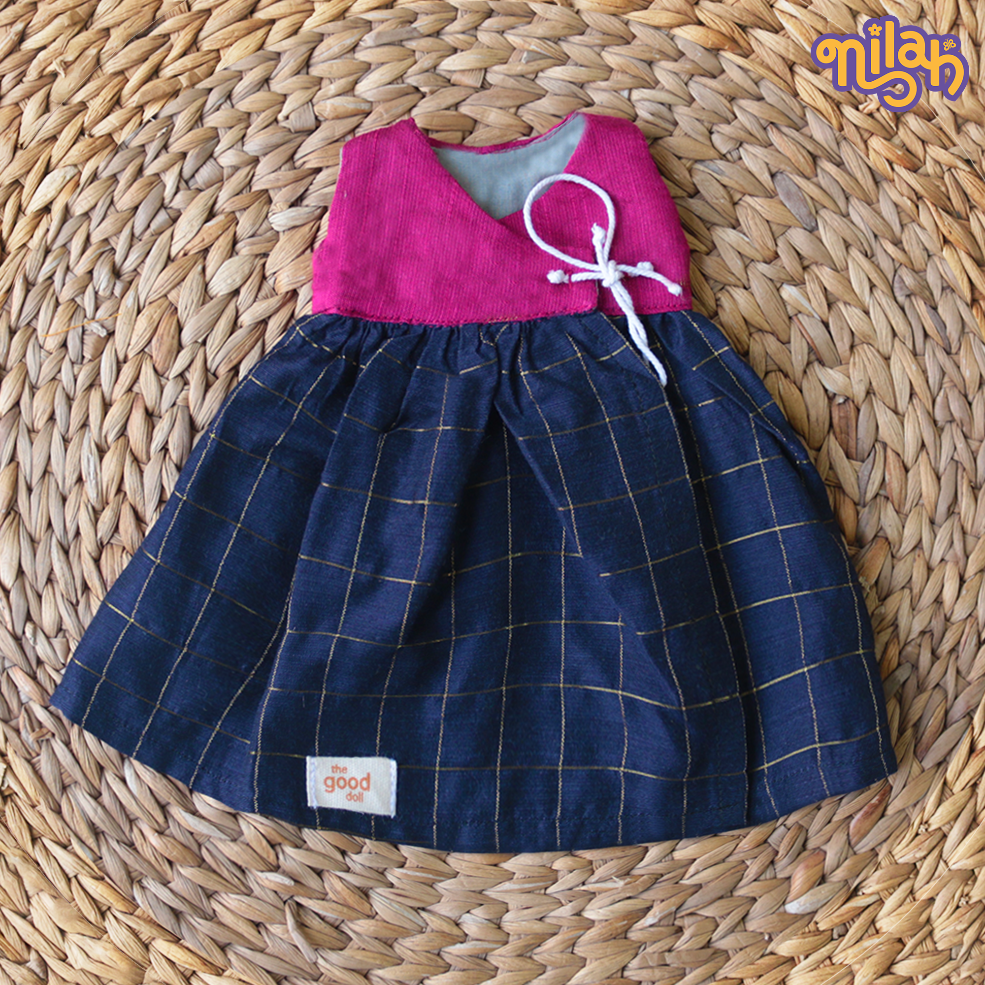 Doll Dress Set (Pack of 3) - Nilah & Malai pack for a sleepover