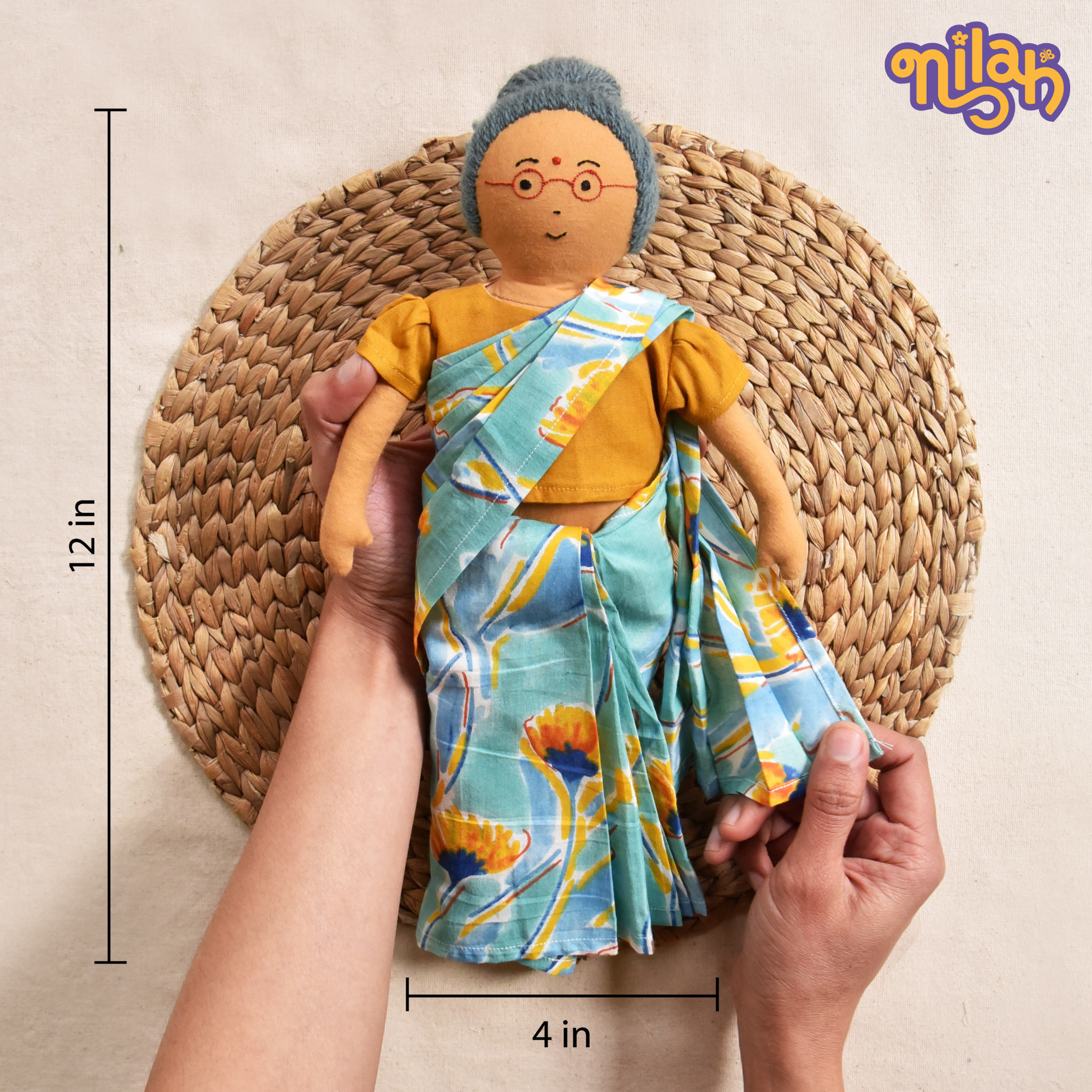 Paati reading to tell more stories