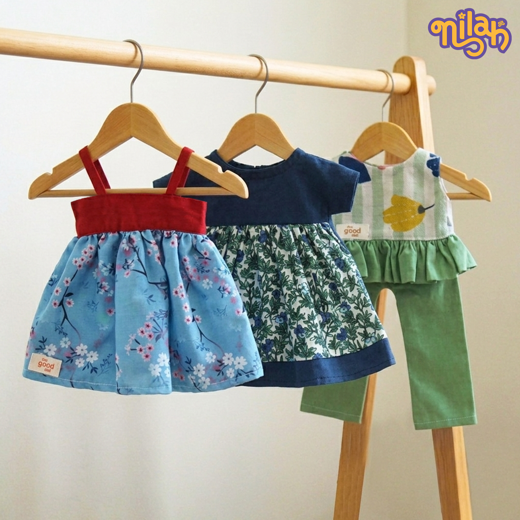 Doll Dress Set (Pack of 3) - Nilah & Malai prepare for theatre camp