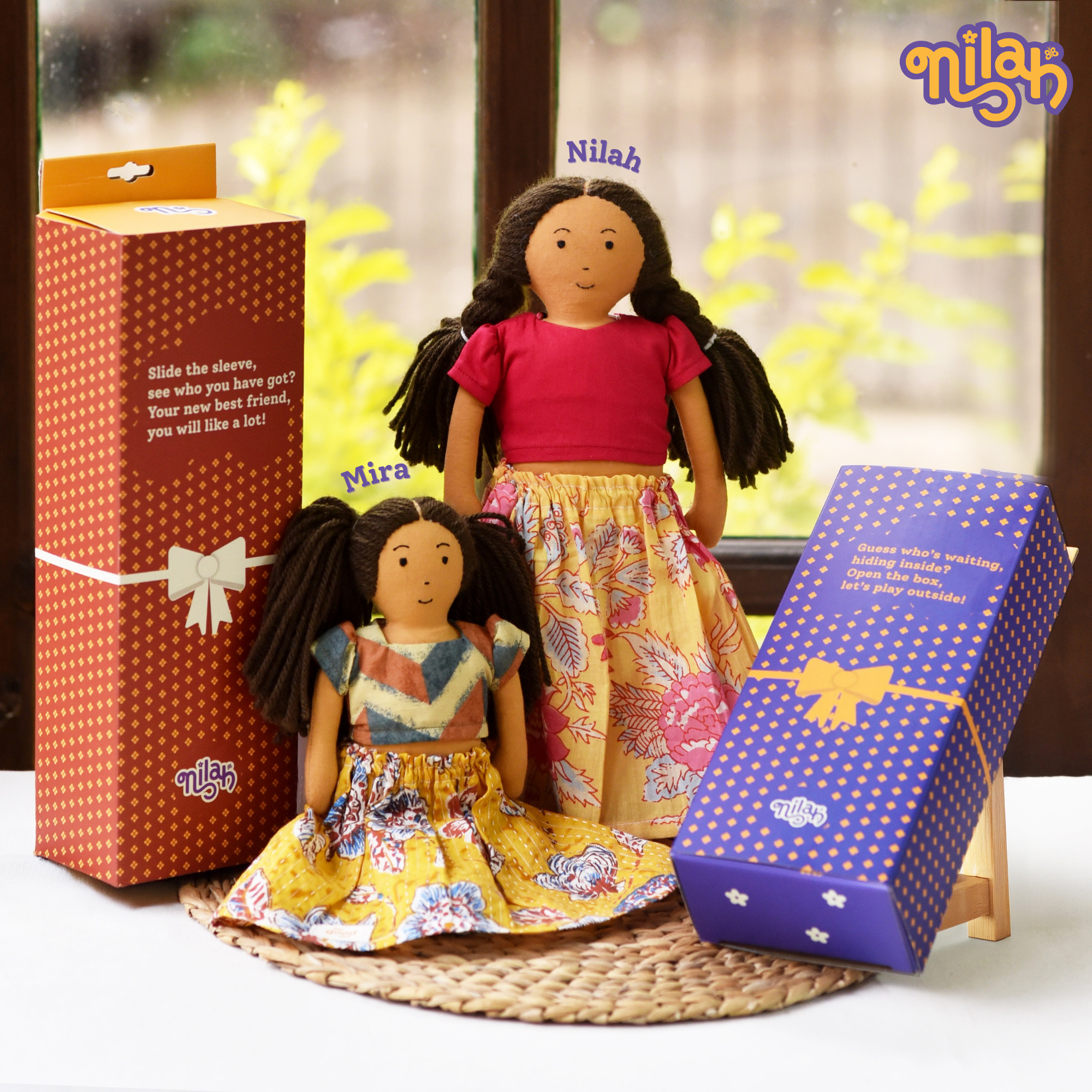 A world of creativity with Nilah and Mira