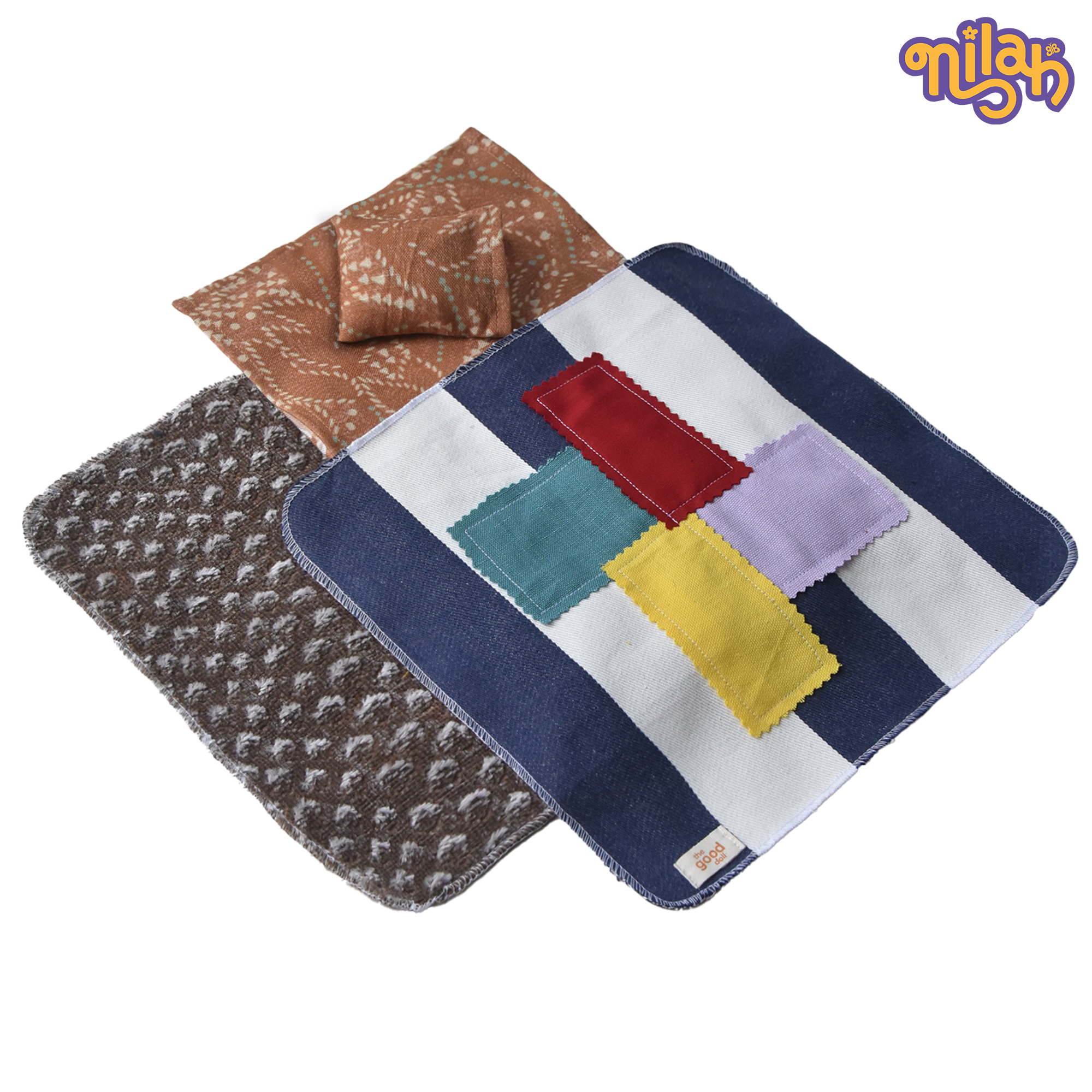 Nilah inside her cozy bed