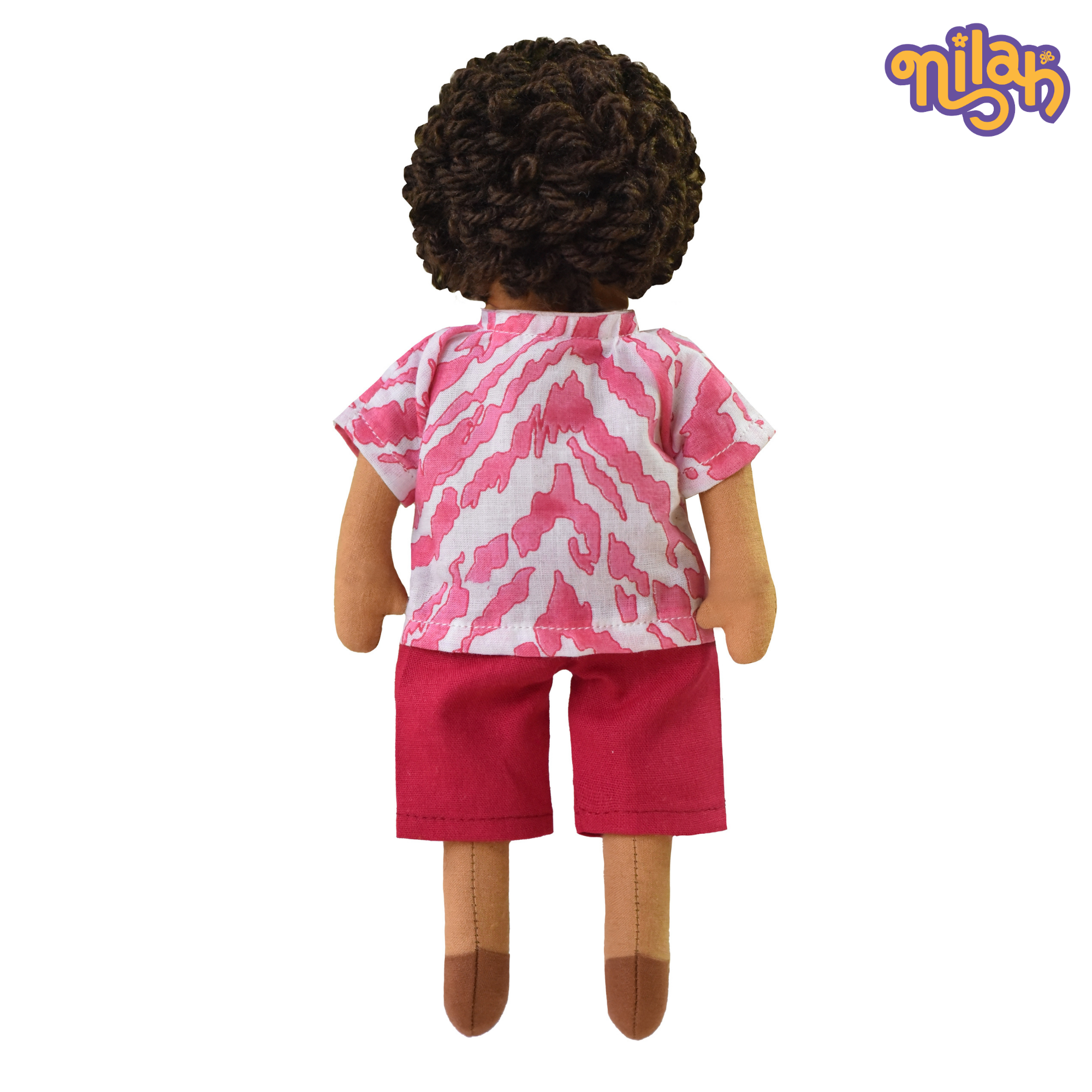 Raagu playing cricket with his friends