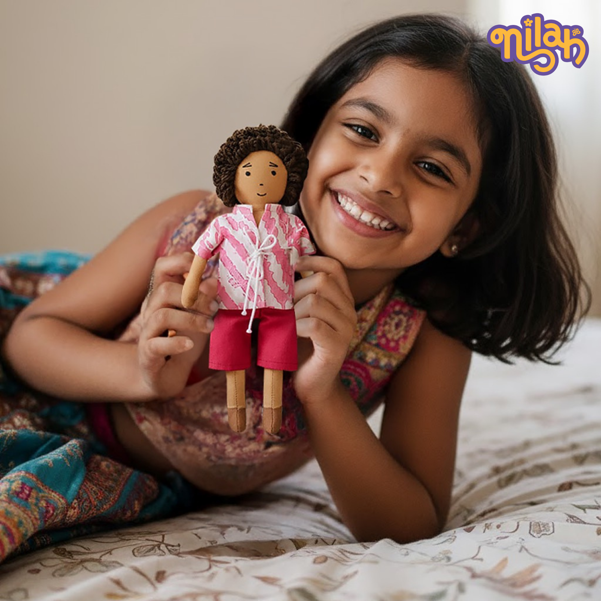 Raagu playing cricket with his friends