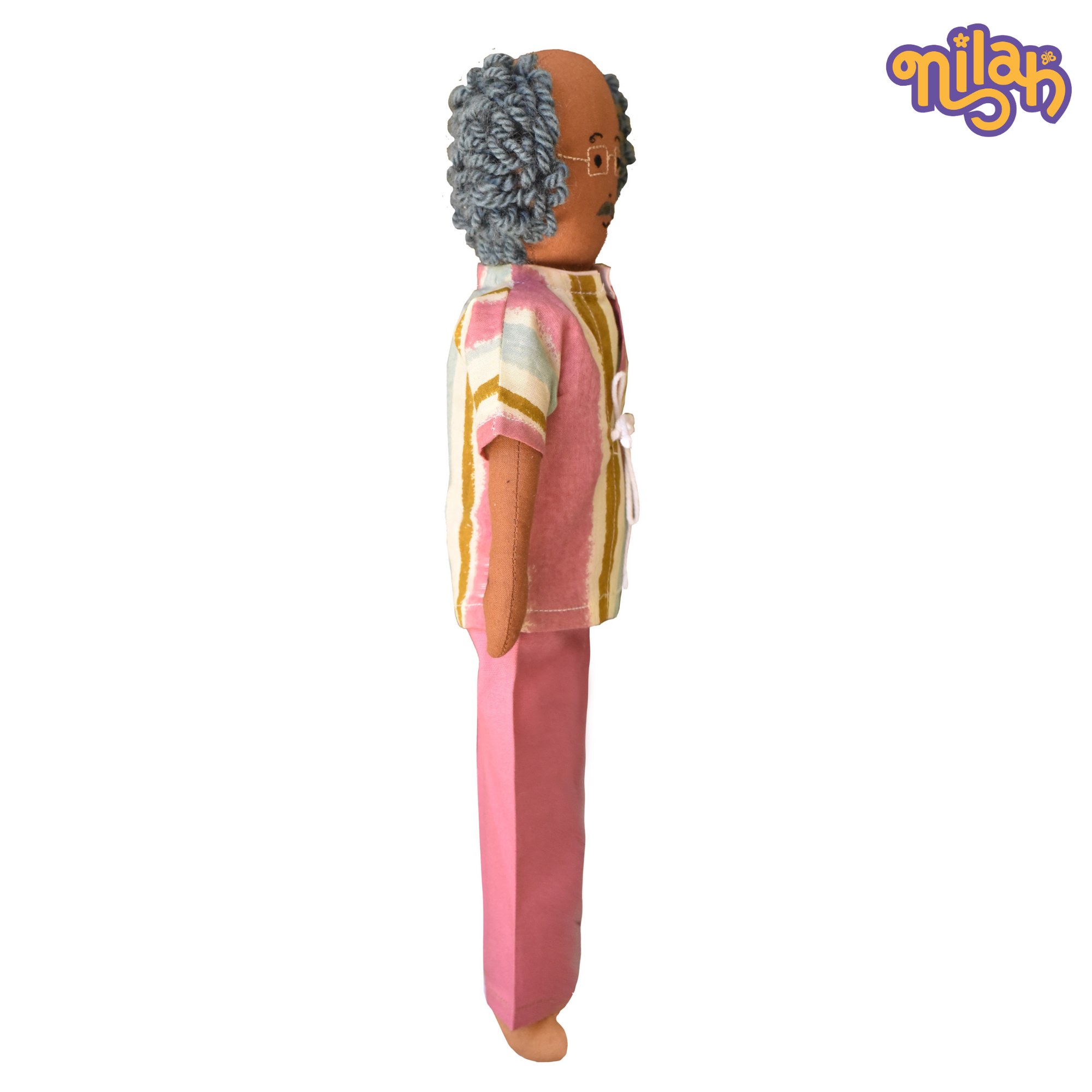 Thatha polishing his youth day scooter