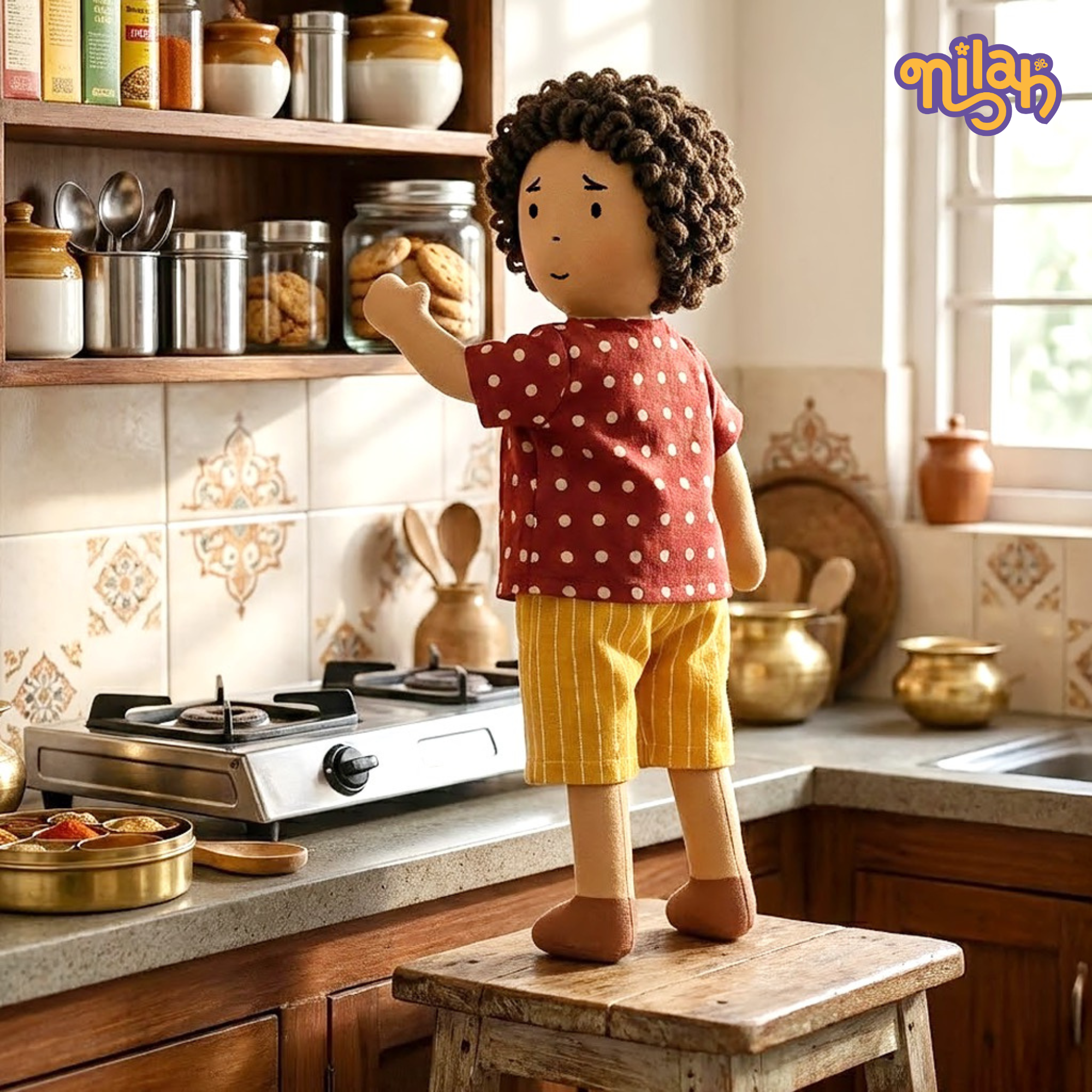 Raagu found the cookie jar