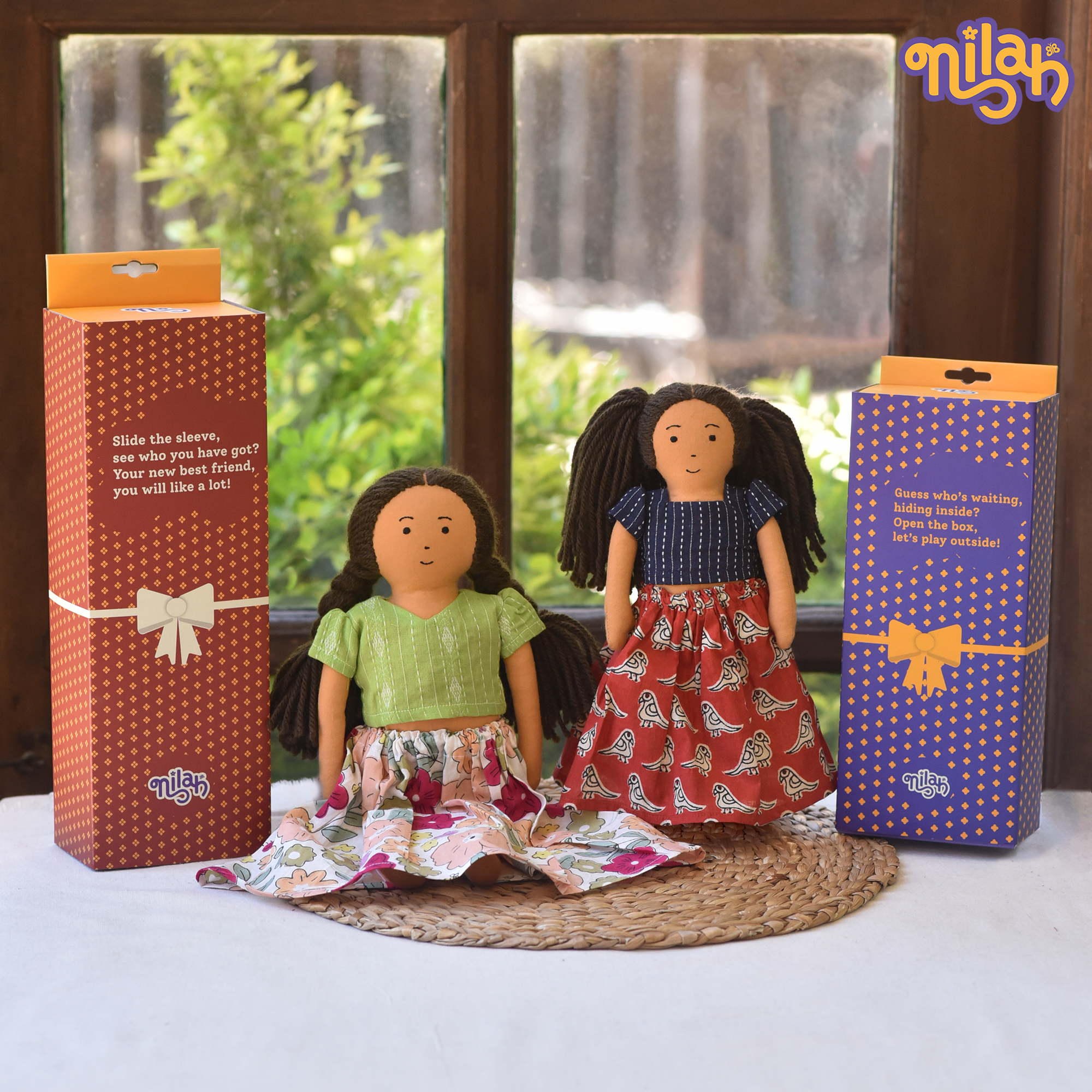 A world of creativity with Nilah and Mira