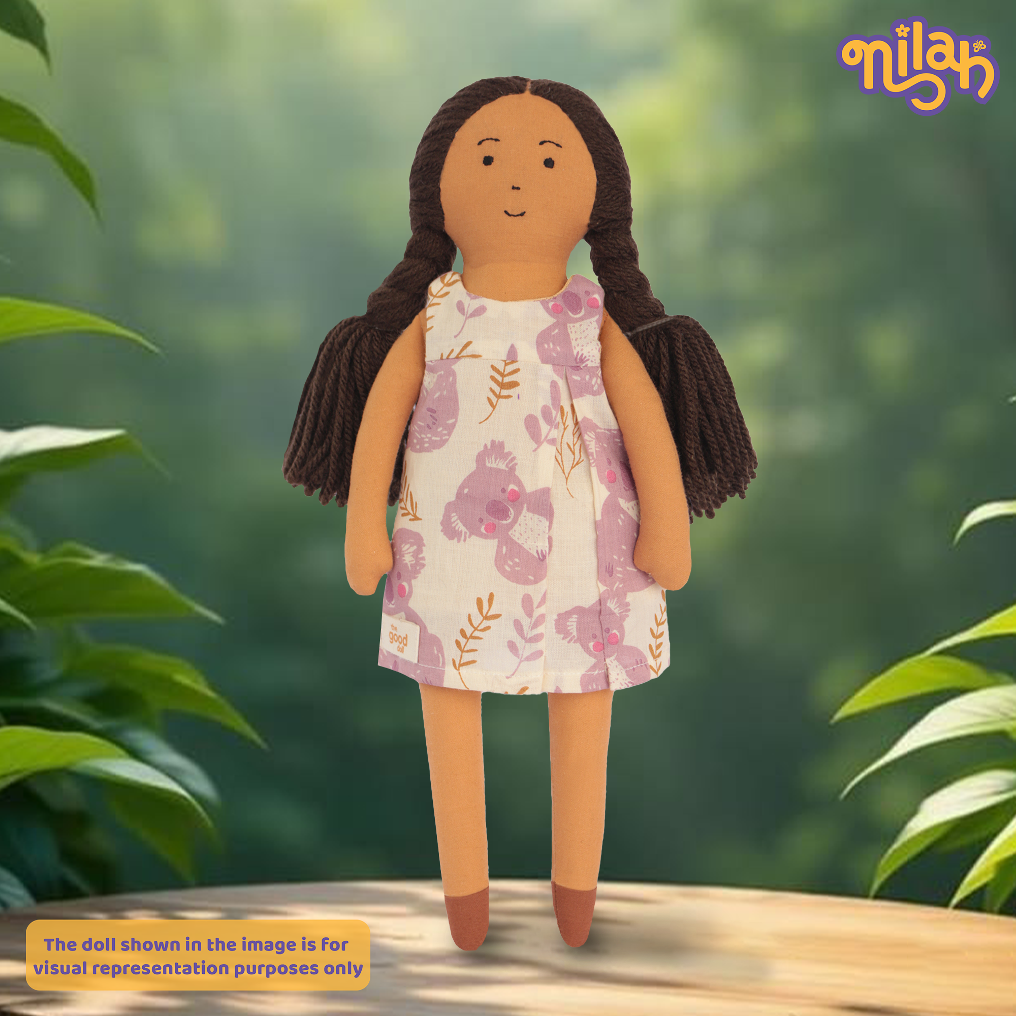 Handmade Dandelion Doll Dress Set - Nilah & Malai