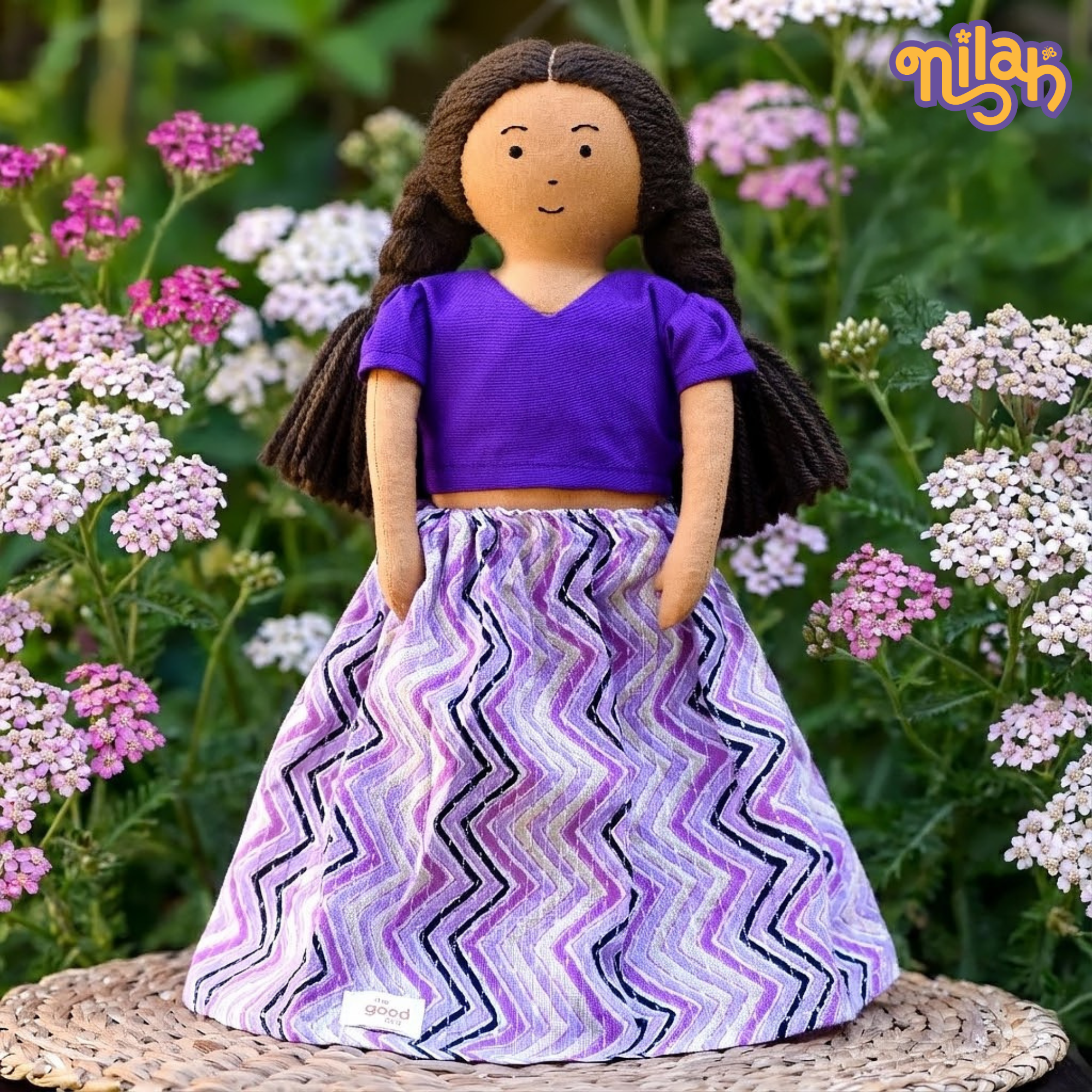 Nilah amidst the Kurunji flowers