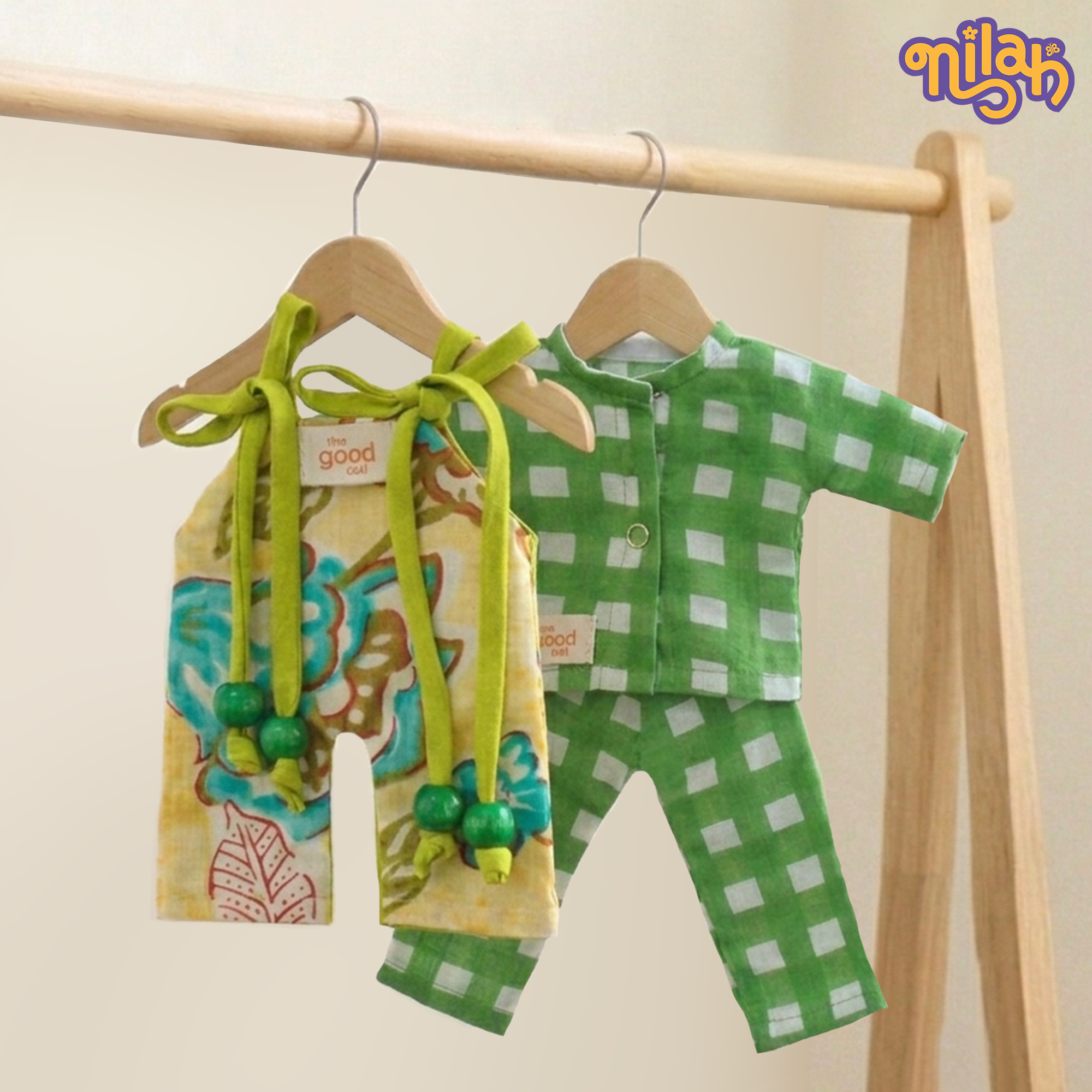 Handmade Doll Dress Set – Mira & Malar