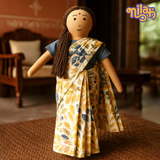 Amma working in her office