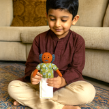 Thatha wandering in the backyard