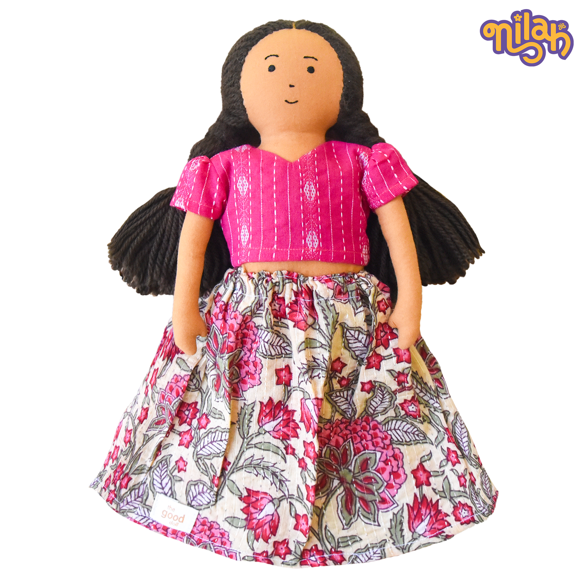 Nilah inside her cozy bed