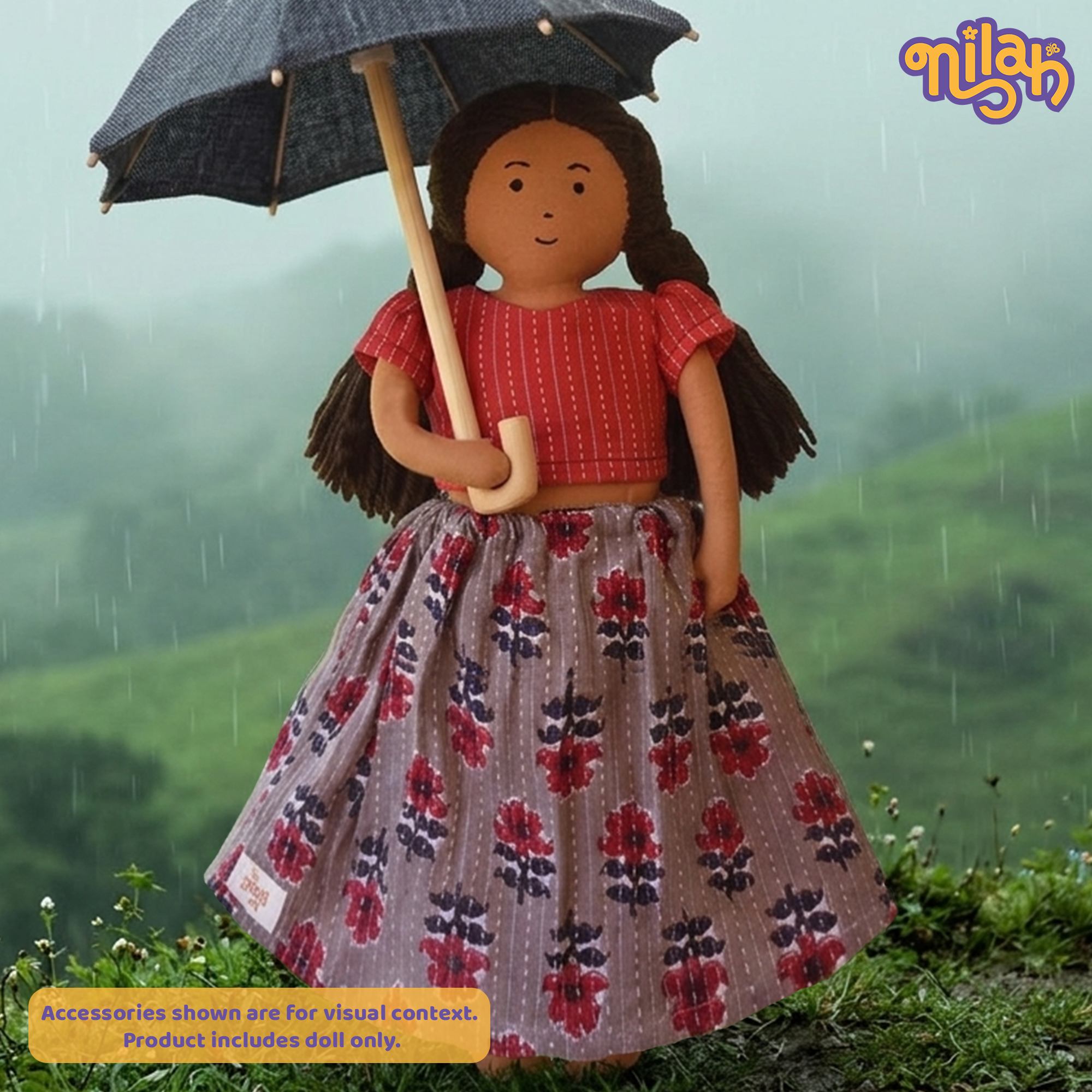 Nilah enjoying the smell of rain