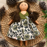 Nilah watering her plants