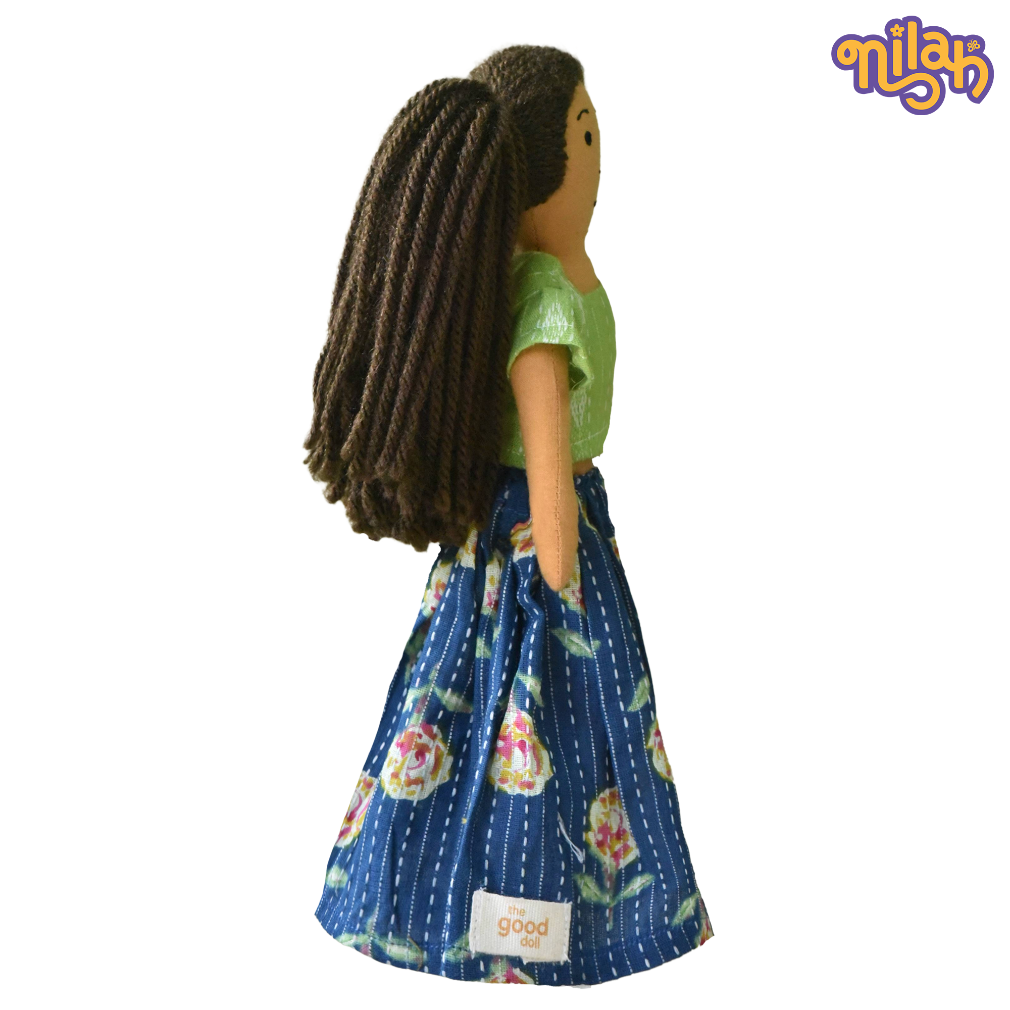 Mira playing badminton