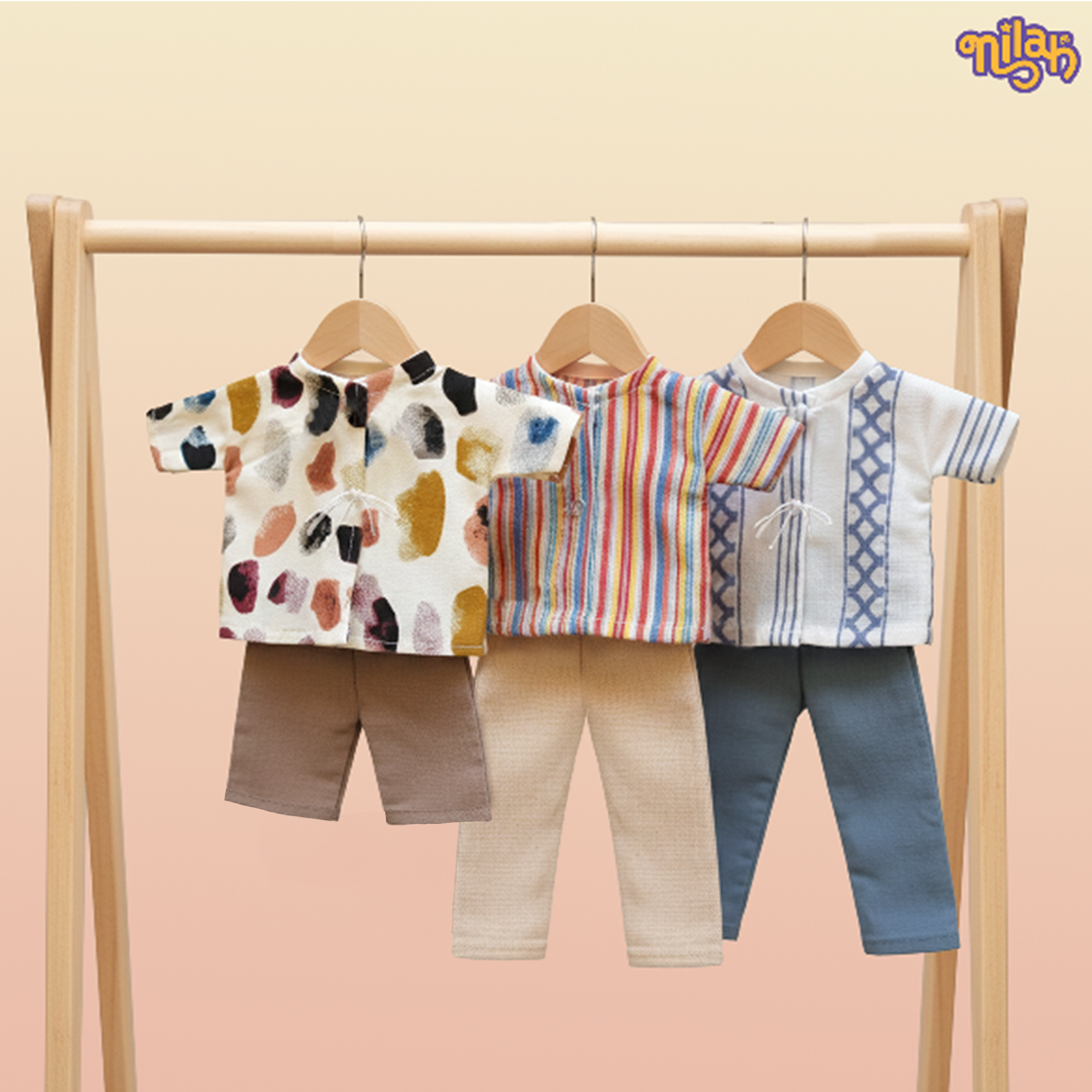 Set of 3 – Nilah & Malai pack for a hike trip