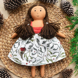 Nilah relaxing on her bed after a long day