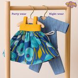 Set of 2 - Clothes for Mira & Malar going to the lake