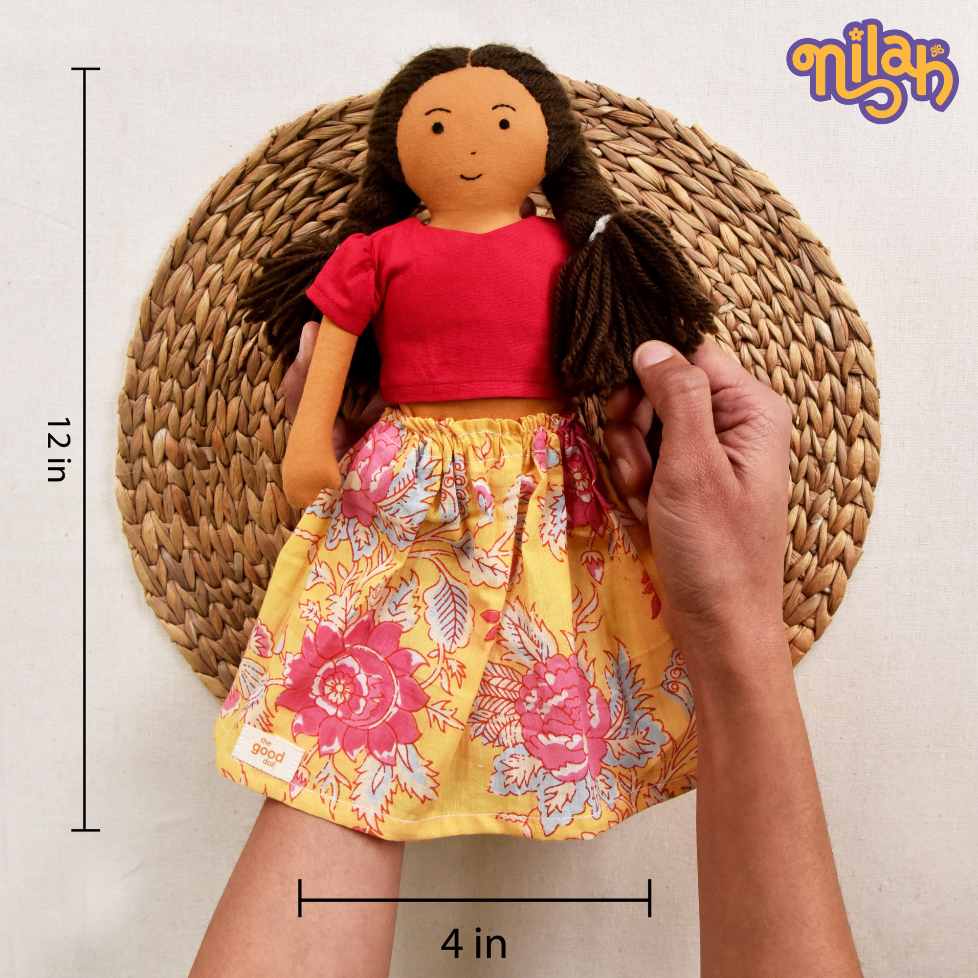 Nilah watering Appa’s garden