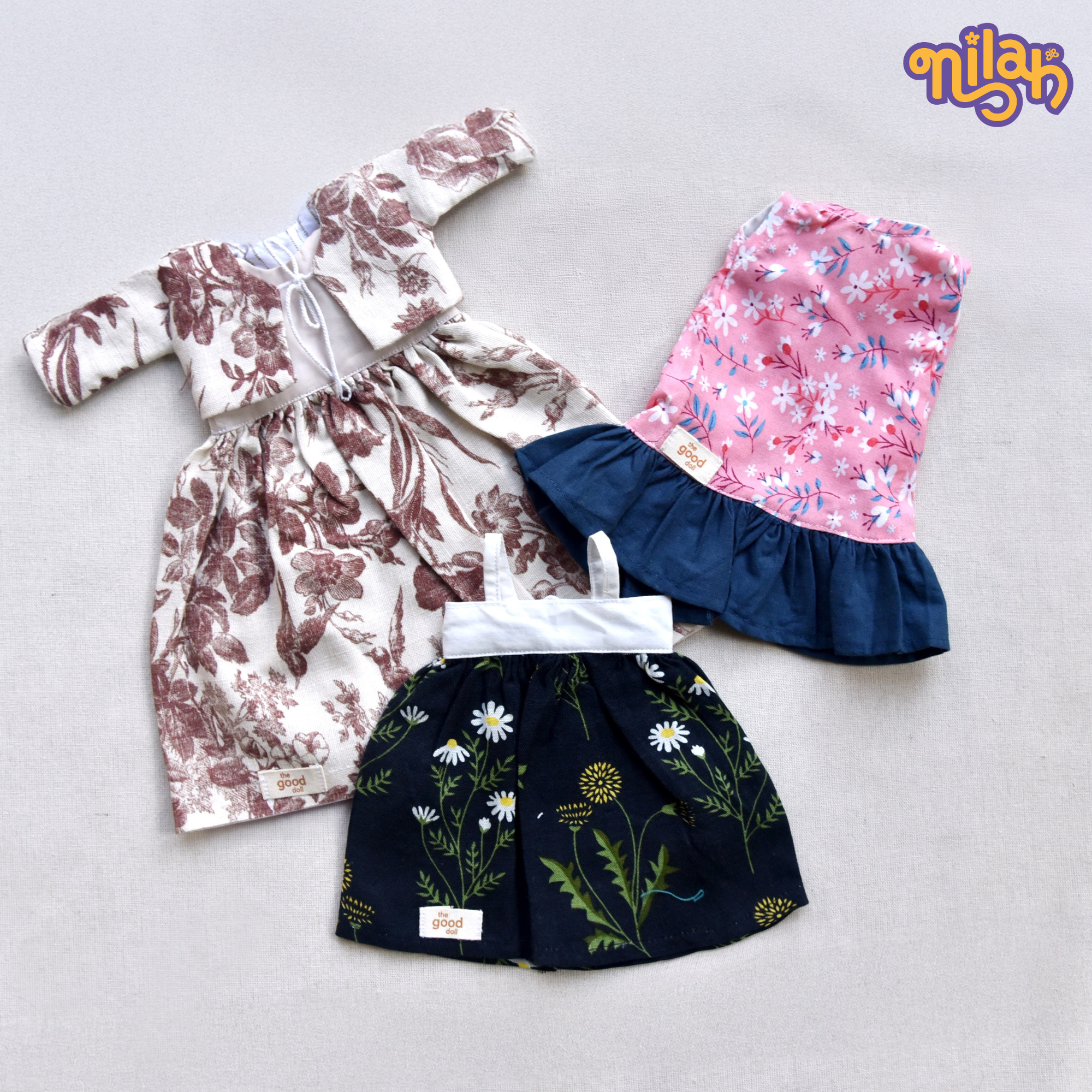 Set of 3 - Nilah & Malai get ready to dance