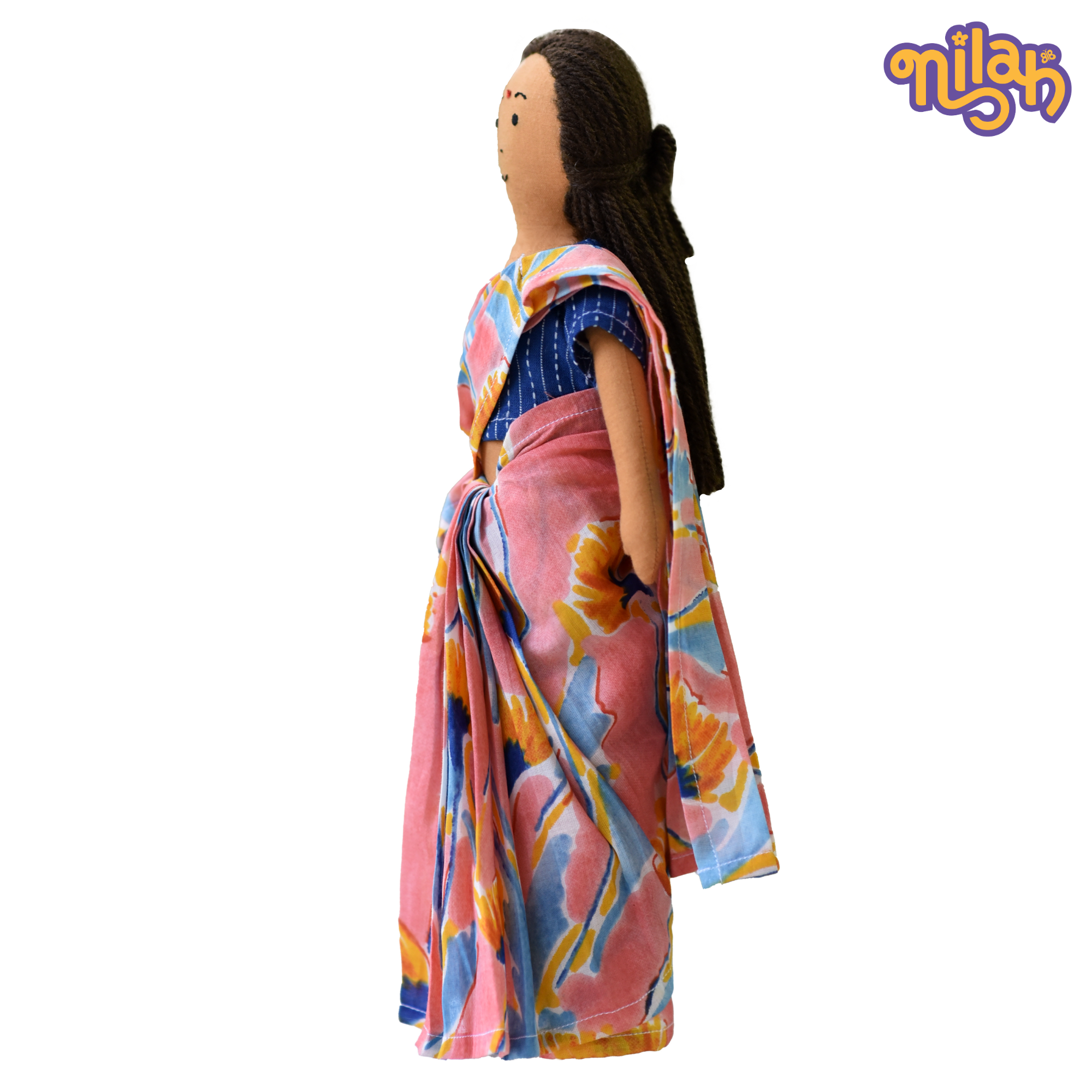 Amma drafting a letter about her business