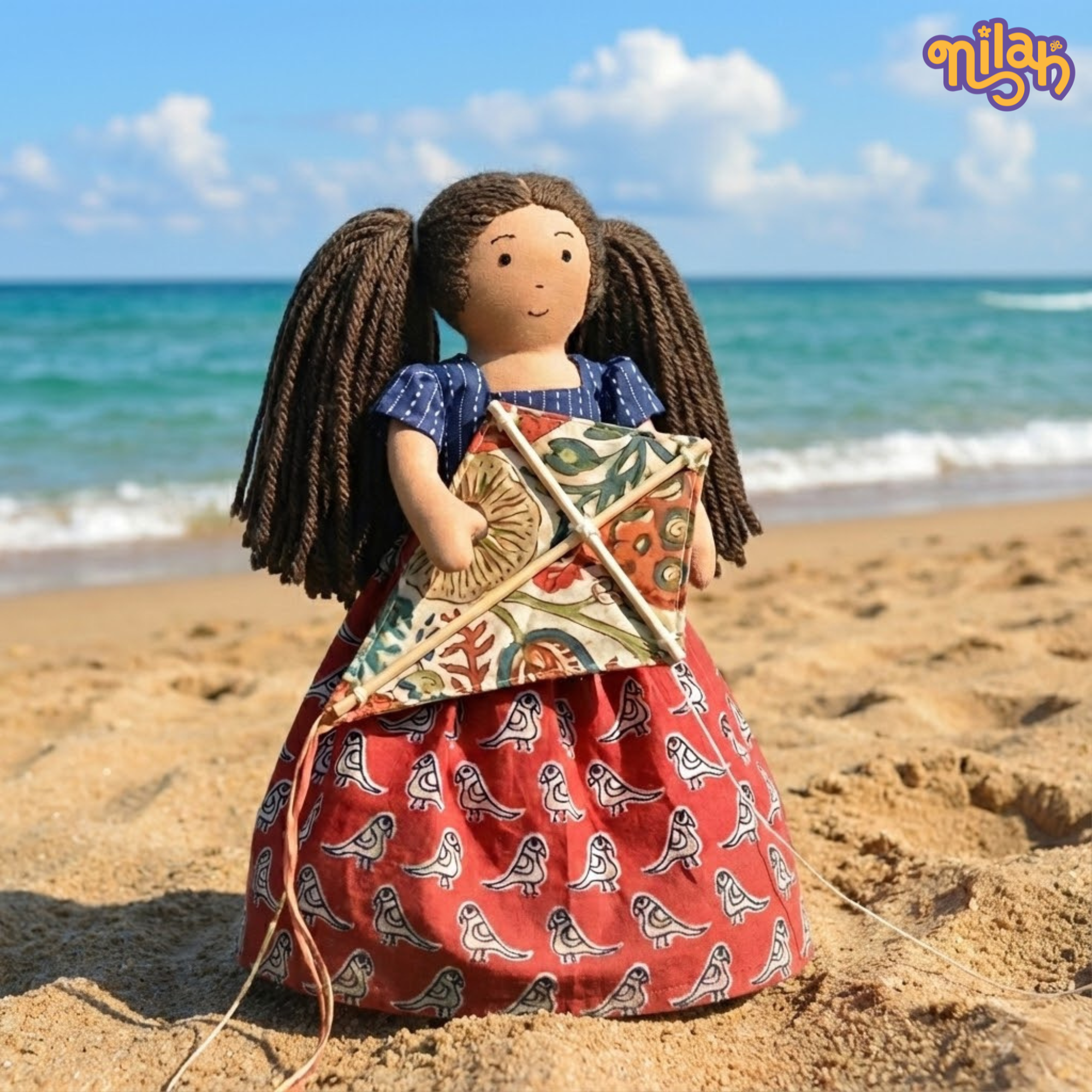 Mira taking notes for Amma