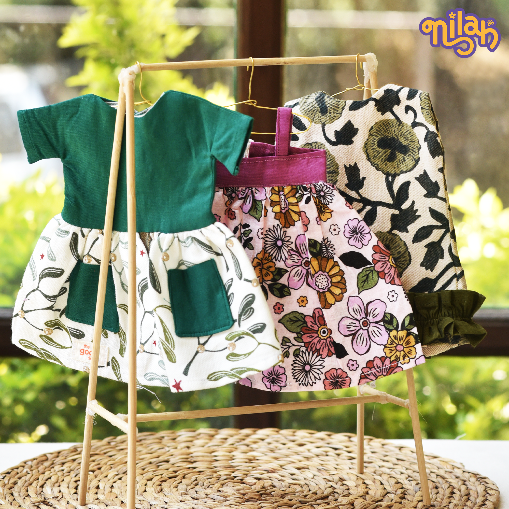 Set of 3 - Nilah & Malai get ready to dance