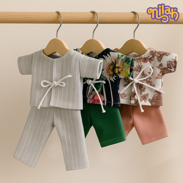 Set of 3 - Raagu’s outfits for play