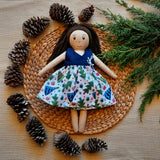 Fabric Dolls, Christmas Pack, Fiona