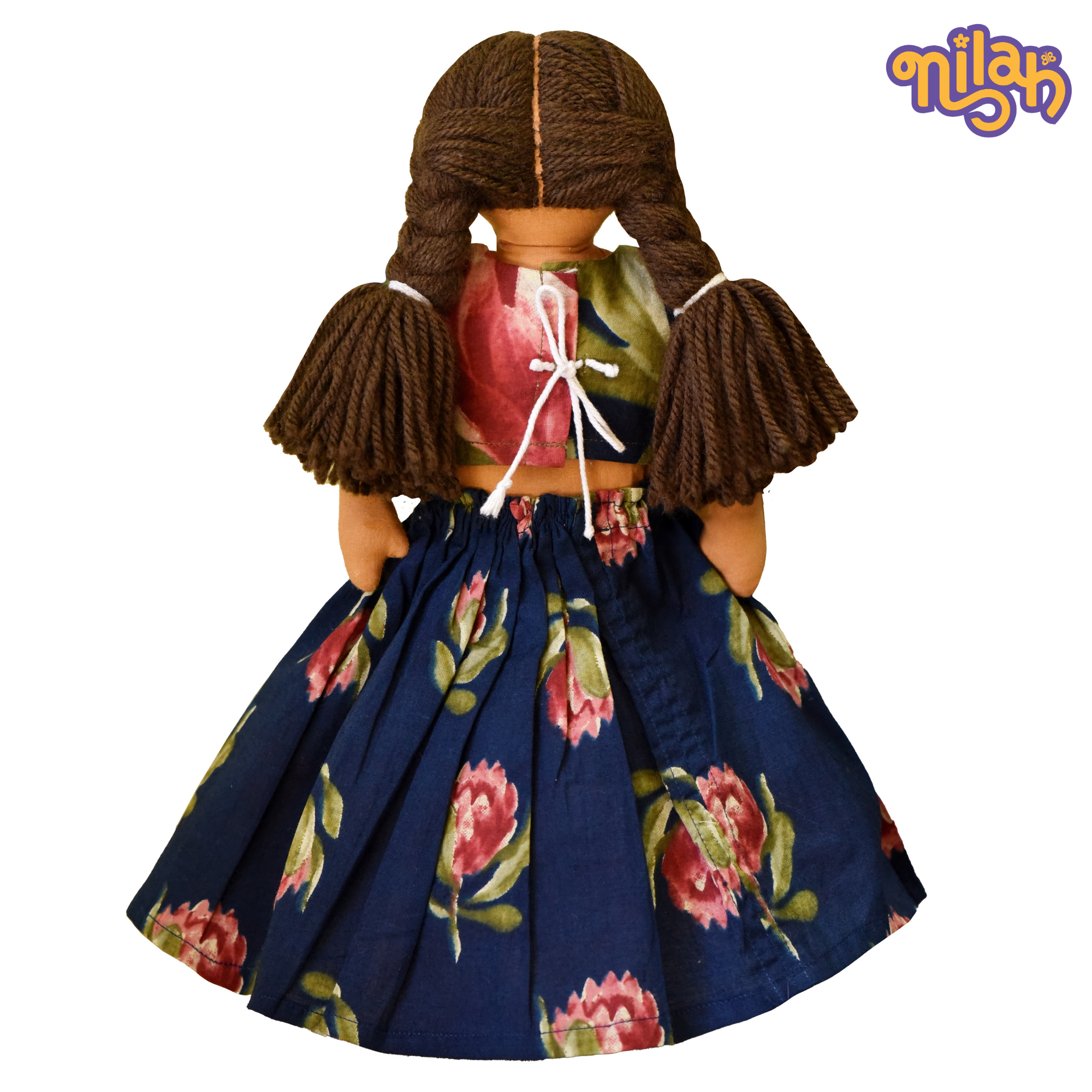 Nilah gardening at her school