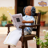 Thatha engrossed in Nilacombai’s news