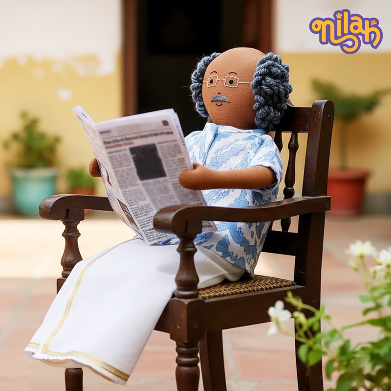 Thatha engrossed in Nilacombai’s news