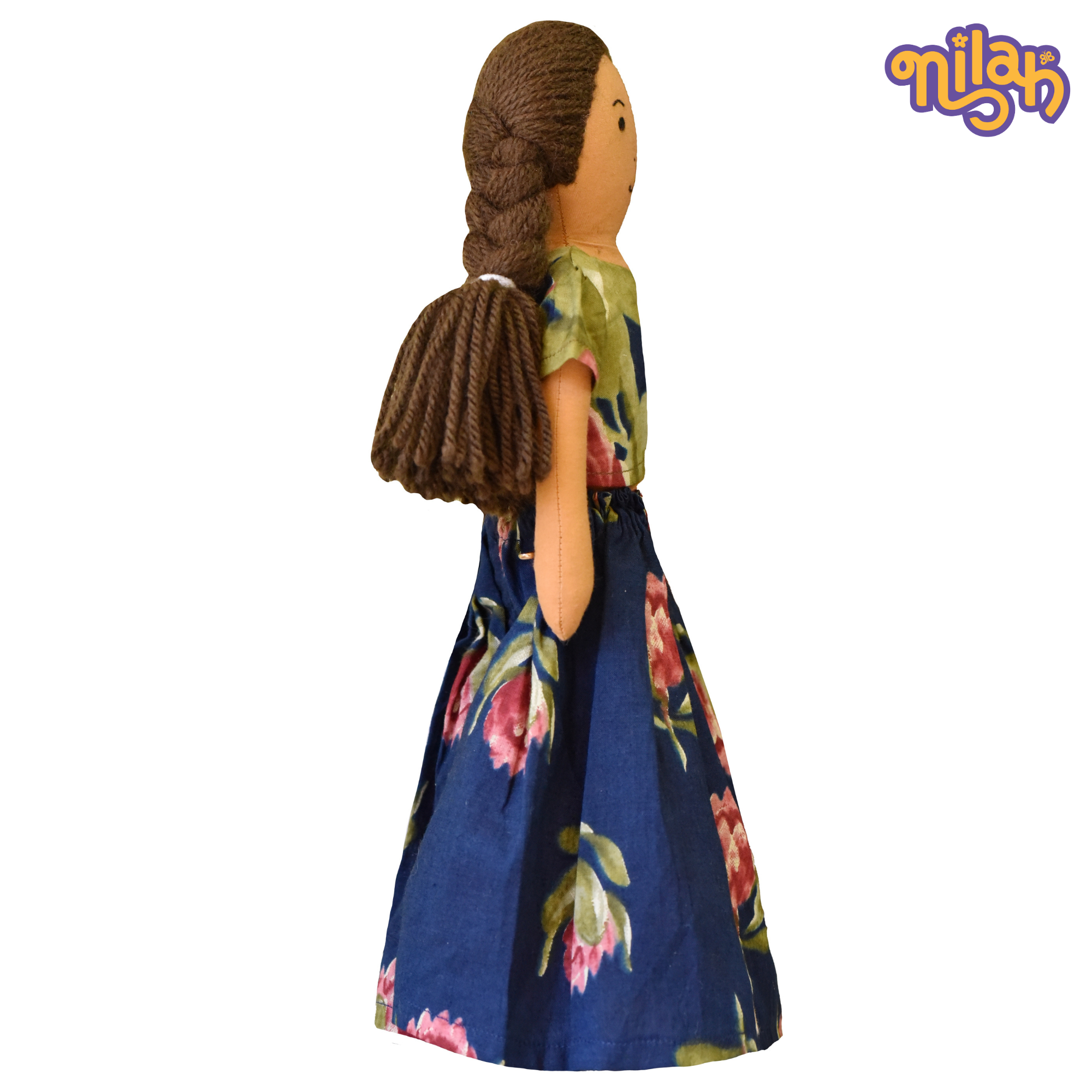 Nilah gardening at her school