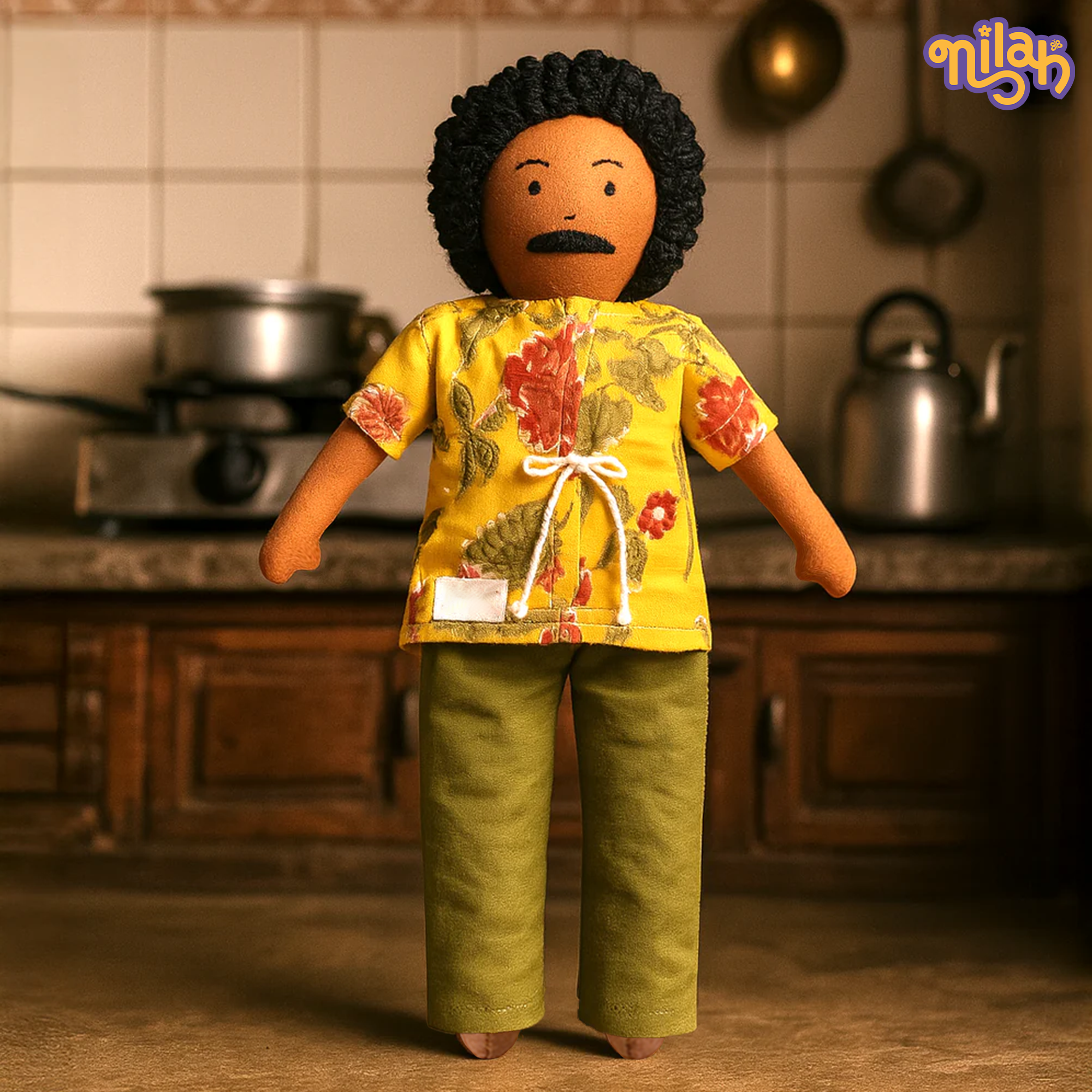 Appa cooking his favourite recipe