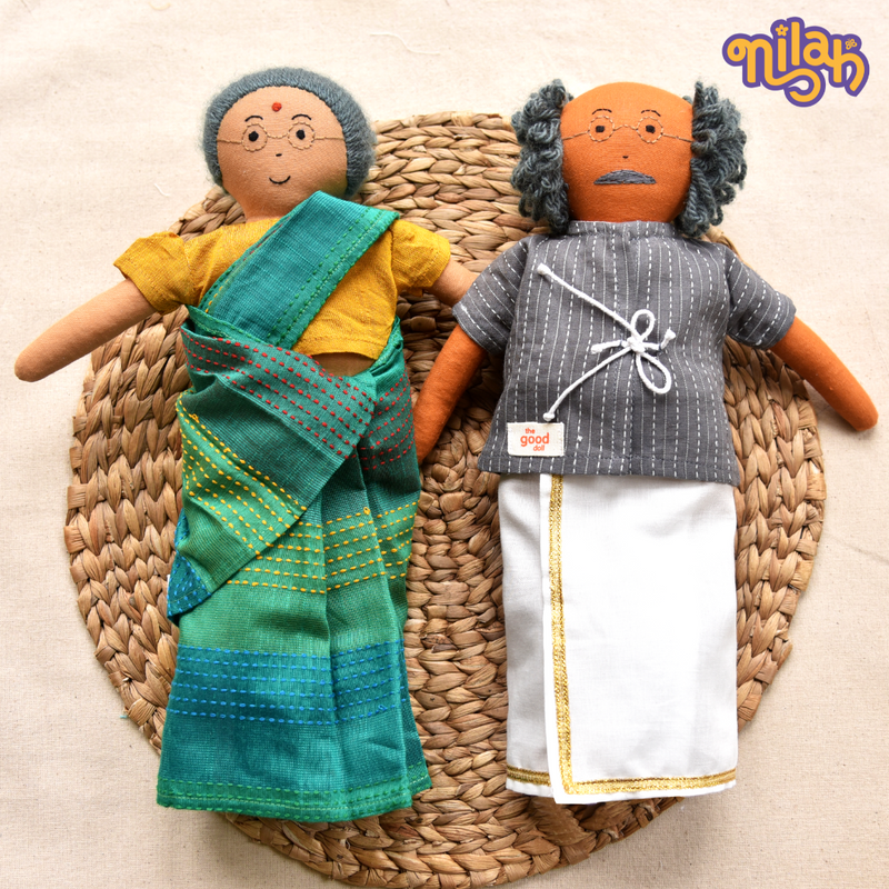 Nilah's Grandparents - Tatha & Paati