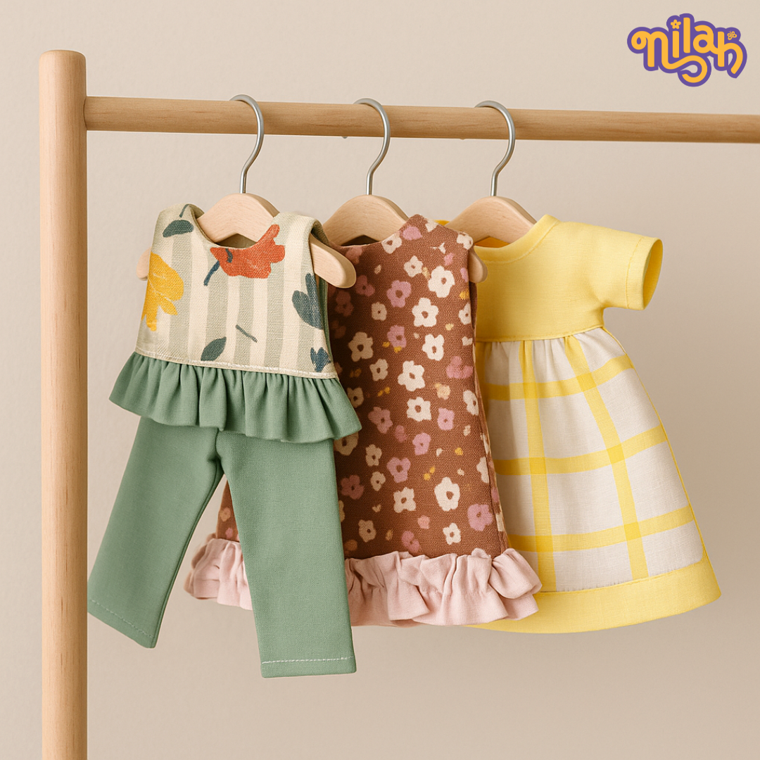 Set of 3 - Three looks for a week for Nilah & Malai